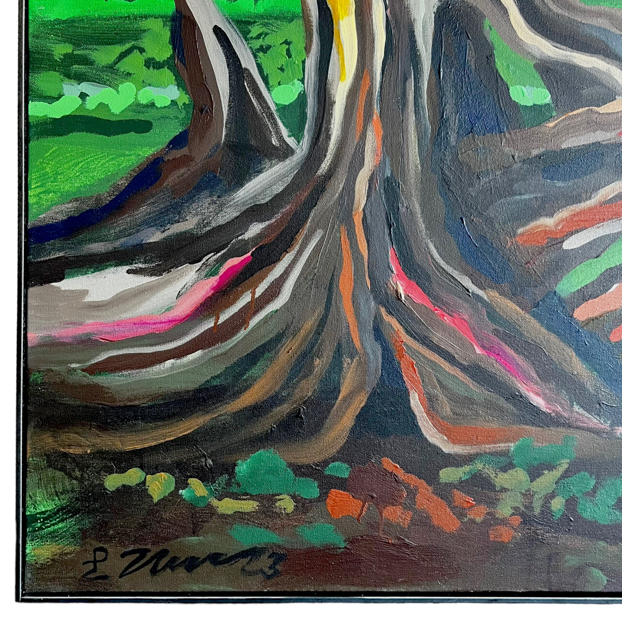 wall art
trees
Spanish artist
spain
living room
Living
Jesus Zamarron
Home
framed
Contemporary
Colorful
blue and green
Art
acrylic painting
Large art
steel frame