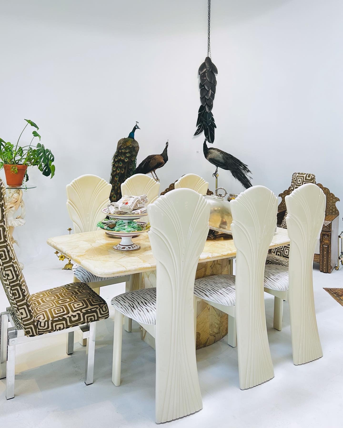 Zebra fabric
zebra chairs
Set of Six Grotto Style Post Modern Dining Chairs
Grotto Style Post Modern Dining Chairs
Grotto Style Dining Chairs
vintage chairs austin
vintage chairs
grotto chairs austin
postmodern
post modern chairs austin
velvet
lacquer
italian
Home
Dining chair
chairs
Chair
1980s
grotto
upholstered