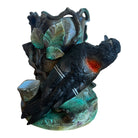 Vase
tree trunk
Majolica
Home
flower vase
birds
bird
Animals
Animal
figurine
home decor
Mid century
Colorful
Ceramic
1960s
Table Top