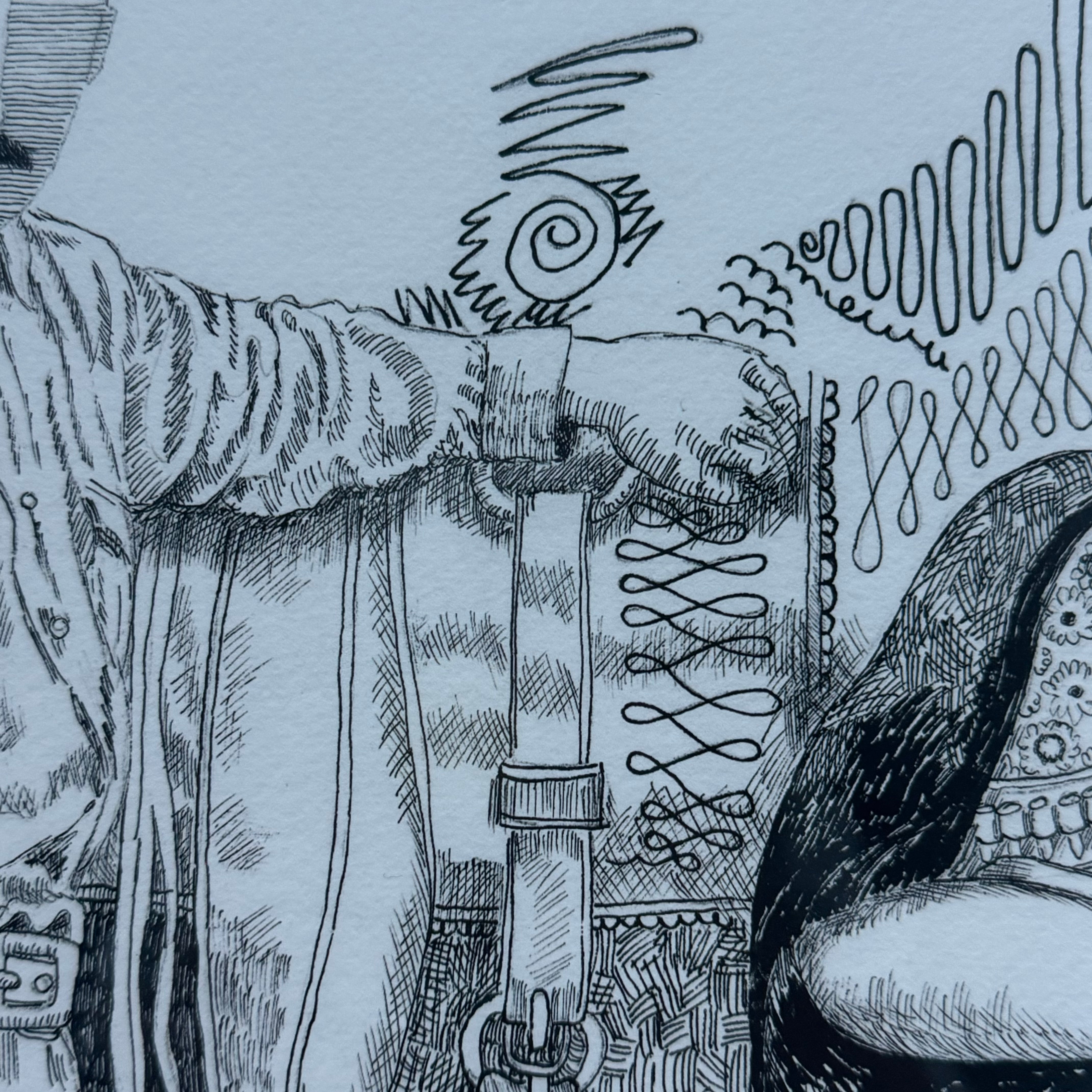 wall art
songs
Mexico
Mexican artist
Mexican
lyrics
love
Jose Luis Calzada
Horse
framed
black and white
Art
20th Century
La Valentina Lyrics limited print by Jose Luis Calzada
limited print by Jose Luis Calzada
print by Jose Luis Calzada
La Valentina Lyrics by Jose Luis Calzada
mexican art
Print
stylistic print with a surreal theme