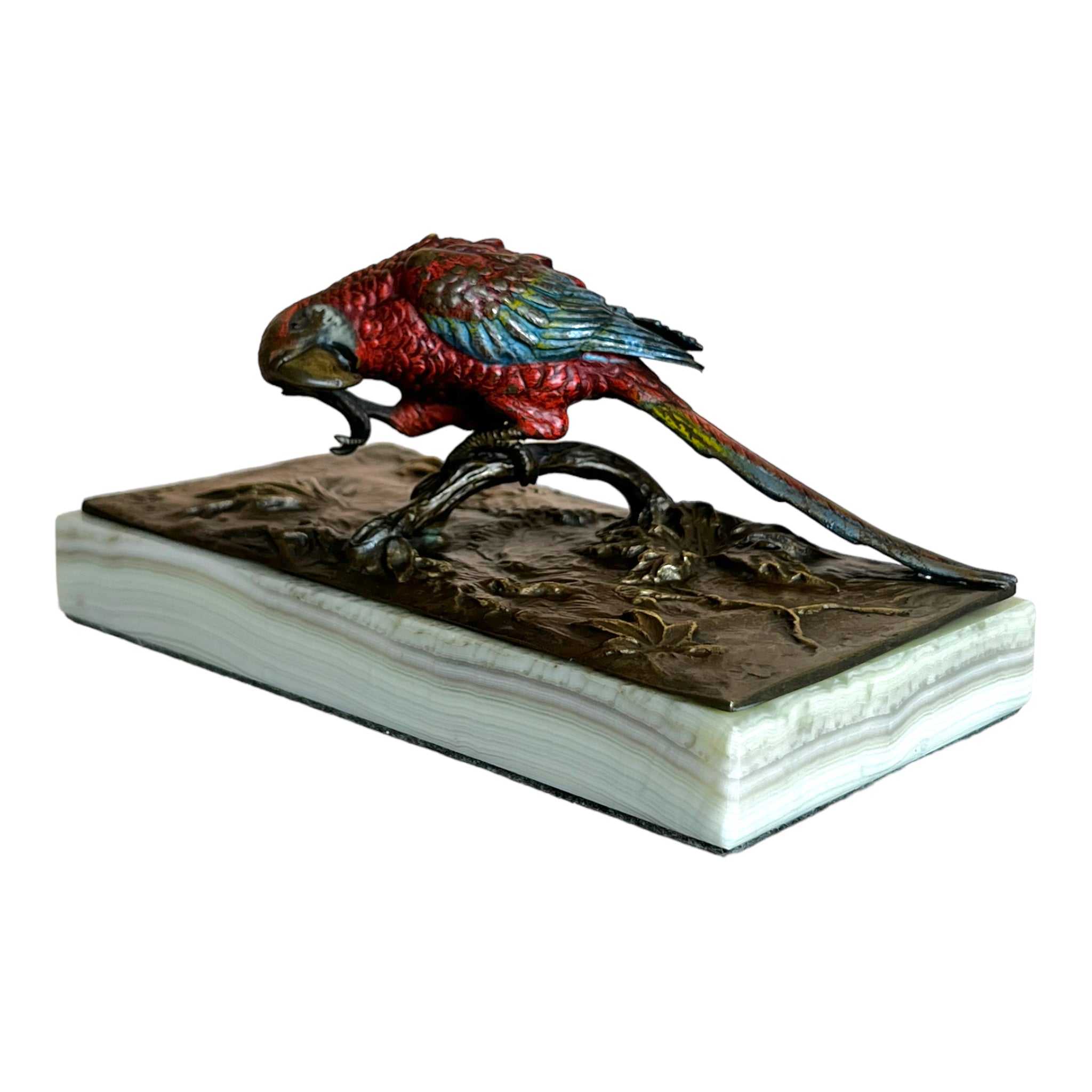 Table Top
Sculpture
sculptural
Plumes
parrot
metallic
Metalic
Metal
marble
living room
Living
Home
hand painted
gift idea
Decor
Colorful
Bronze
birds
bird
Austrian