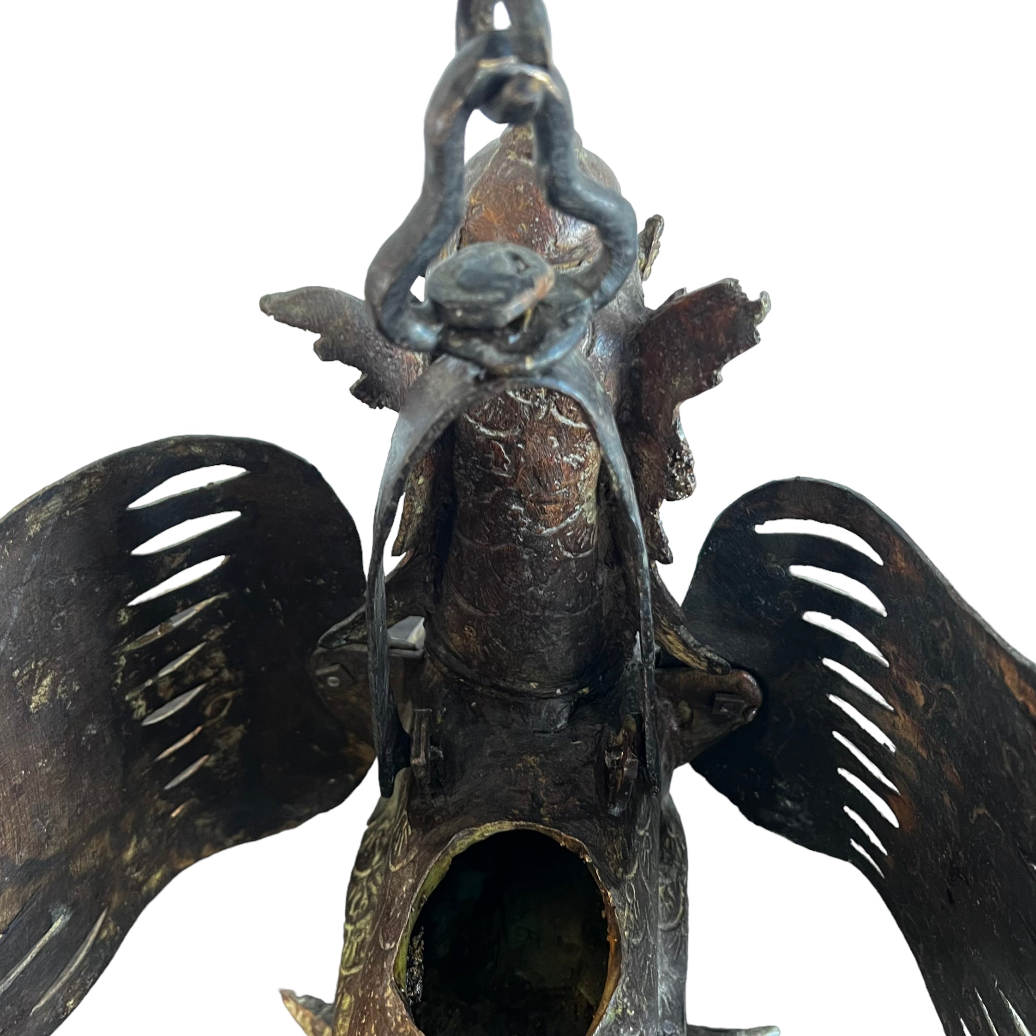 wings
Spooky
Sculpture
Plumes
Lamp
India
Home
decorative
Decor
Bronze
Brass
birds
bird
Art
peacock
hanging lamp
feathers
folk art
antique