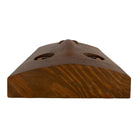 Artisan wood wall sculpture with human face