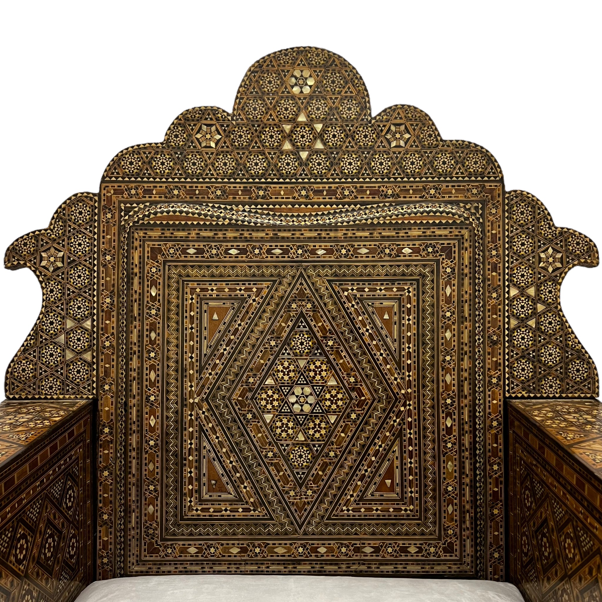 wood
Syria
mother of pearl
leather
large chair
intricate
inlay
home
club chair
chair
carved
Bone
19th century
arabic
camel bone
antique