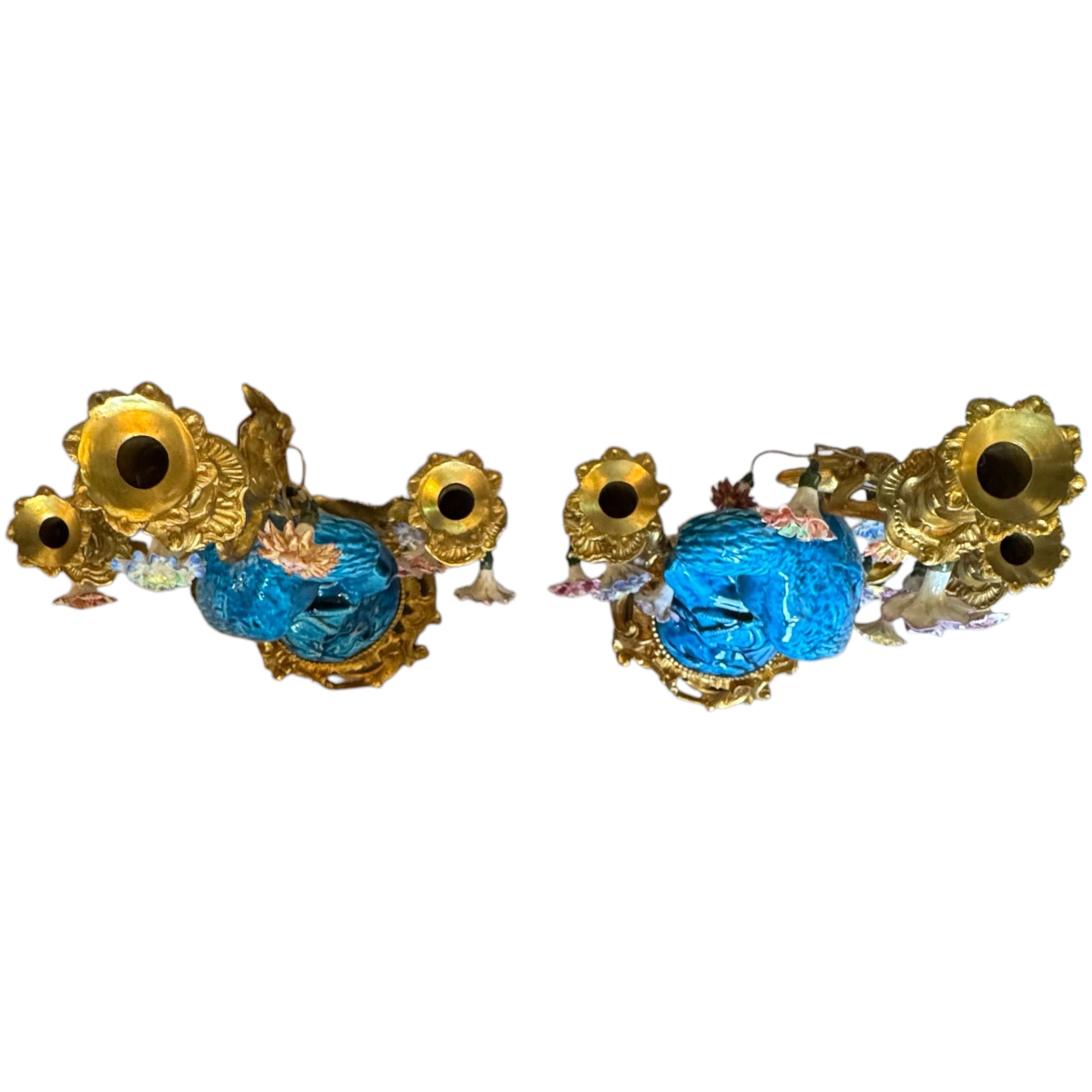 Turquoise
tabletop
Table Top
rocaille
porcelain
Ormolu
glazed
flowers
entertaining
China
centerpiece
candleholder
candelabra
Bronze
birds
bird
Pair of Left and Right Facing Ormolu Mounted Bird Candelabras Late 19th Century
Pair of Left and Right Facing Ormolu Mounted Bird Candelabras
Ormolu Mounted Bird Candelabras
Mounted Bird Candelabras
bird candelabras
ormolu candelabras
antique
antique austin
Neoclassical and Rococo