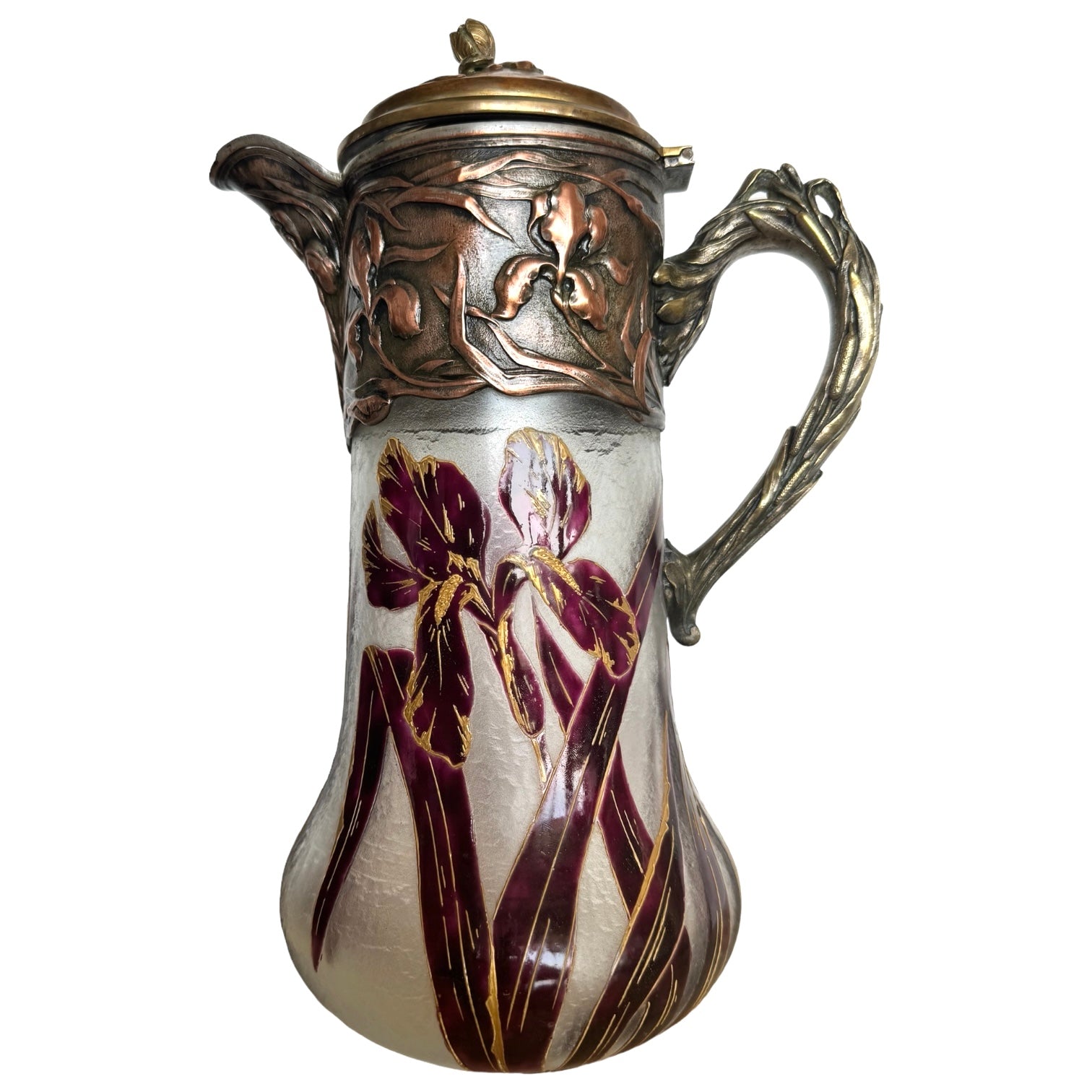 Vintage
Victor Saglier
tableware
Table Top
pitcher
handblown glass
Glass
Gilded
French
france
entertaining
Brass
art nouveau
antique
19th century
serveware
Art Nouveau Pitcher by Victor Saglier
Art Nouveau Pitcher
Pitcher by Victor Saglier
antique pitcher
antique austin
rare art nouveau