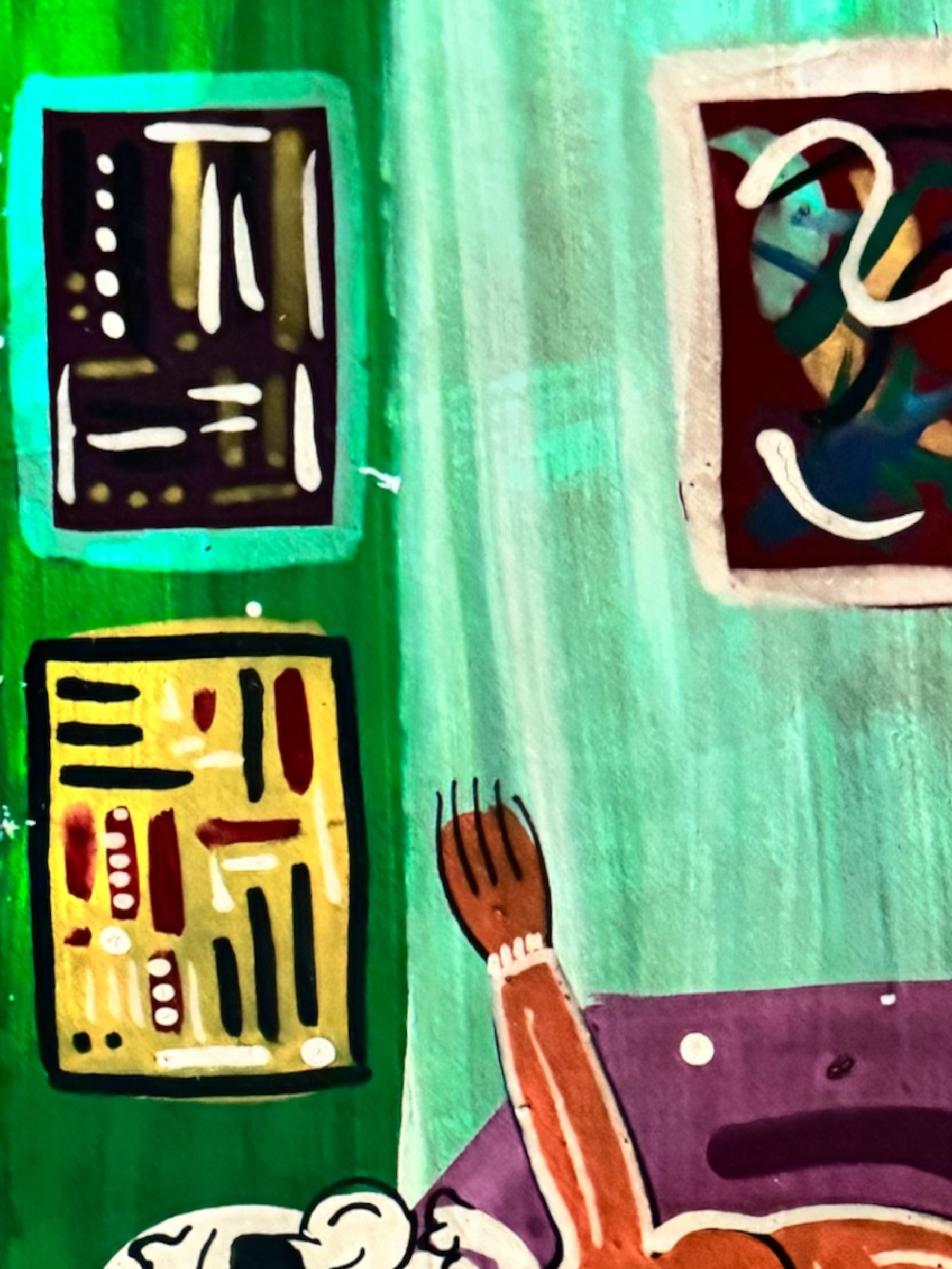 wall art
skeleton
religious
nude
Mexico
Mexican artist
Mexican
folk art
exvoto
Diego Rivera
devotional art
Contemporary
Colorful
color
Art for All
Art
acrylic painting
Christopher Rodriguez Contreras
Christopher Rodriguez Contreras art
Christopher Rodriguez Contreras mexican folk art
Christopher Rodriguez Contreras artist