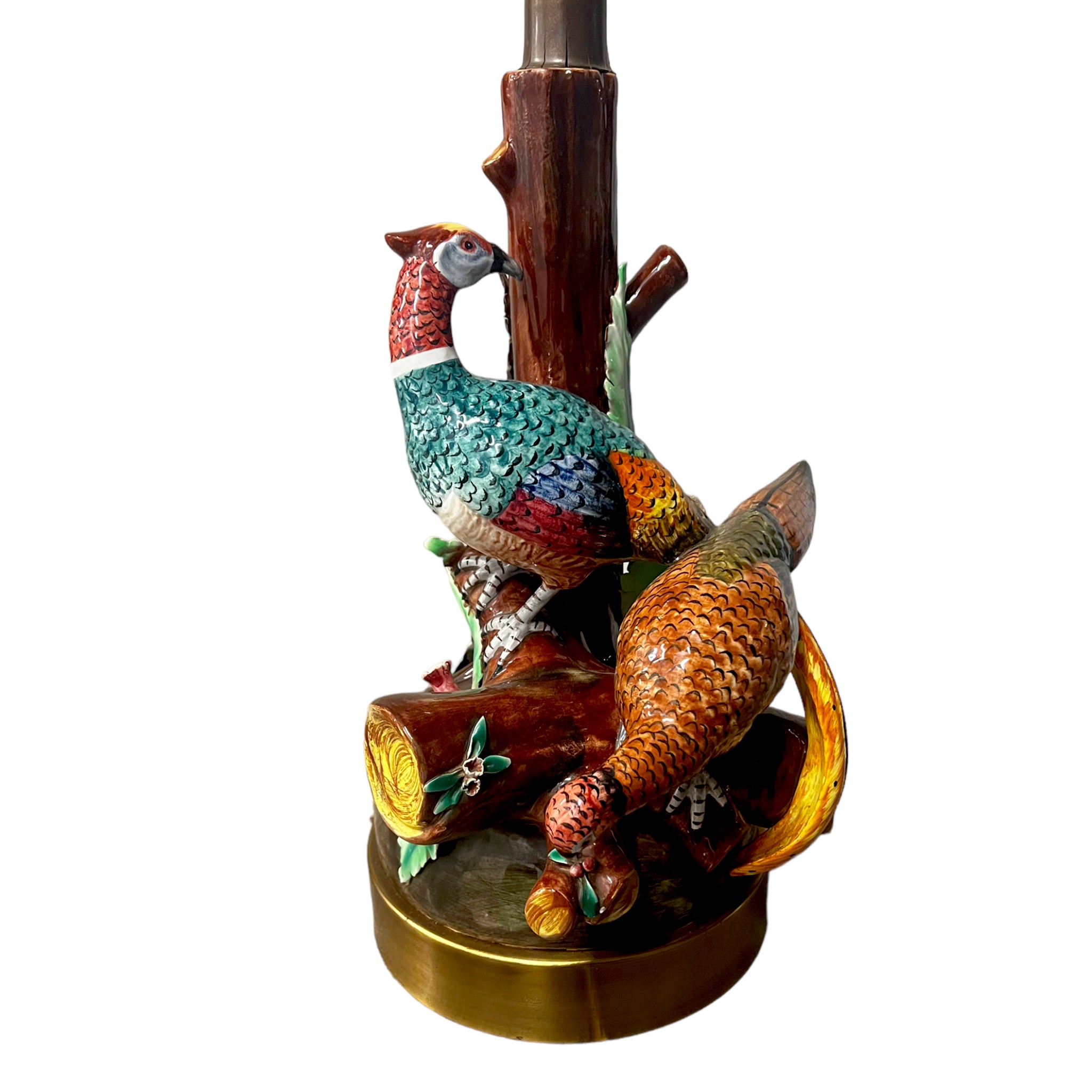 Table lamp
rio
pheasants
Mexico
Majolica
living room
Living
Lighting
Lamp
Home
handmade
hand painted
Gold
france
Ceramic
Border Revival
birds
bird
19th century
pheasants
majolica