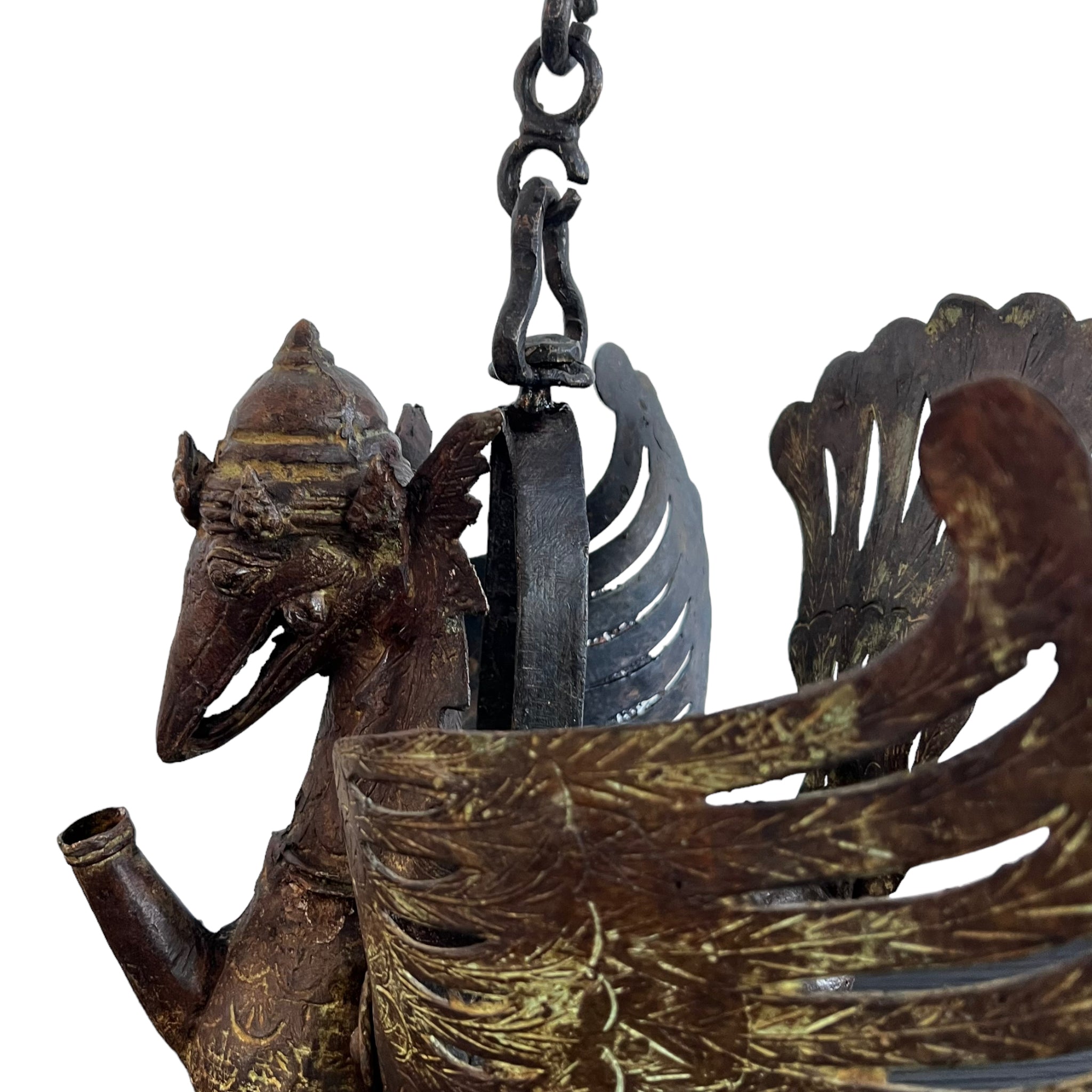 wings
Spooky
Sculpture
Plumes
Lamp
India
Home
decorative
Decor
Bronze
Brass
birds
bird
Art
peacock
hanging lamp
feathers
folk art
antique