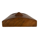 Artisan wood wall sculpture with human face