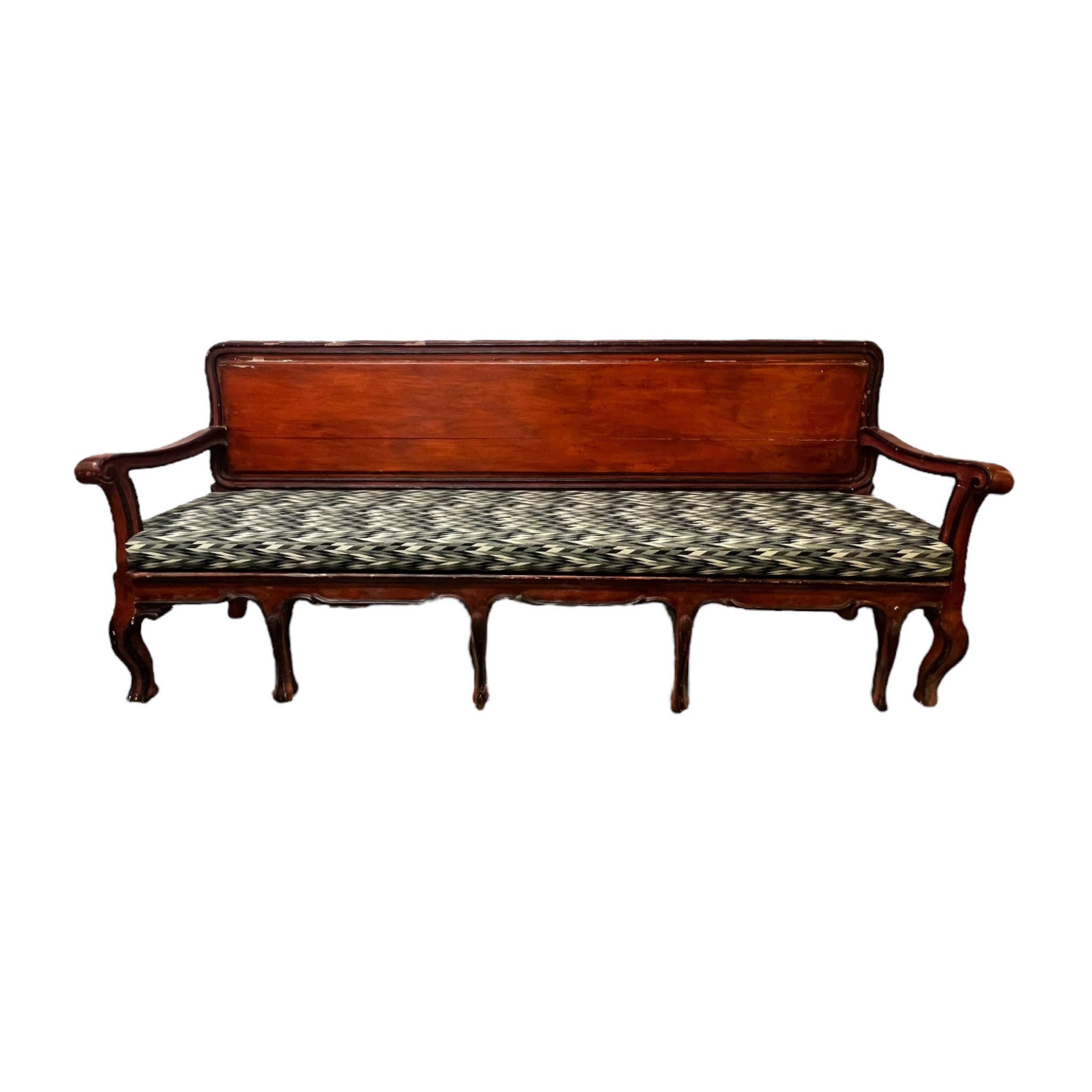 Extra Long Spanish Painted Wooden Bench
Spanish Painted Wooden Bench
Painted Wooden Bench
Wooden Bench
antique
antique bench
antique bench austin
wood
spain
reupholstered bench vintage
Red
living room
home decor
Home
entryway
entryway bench vintage
dining room
custom
cabriole legs
black and white
bench austin
bespoke bench
spanish
geometric
geometric design
large chair