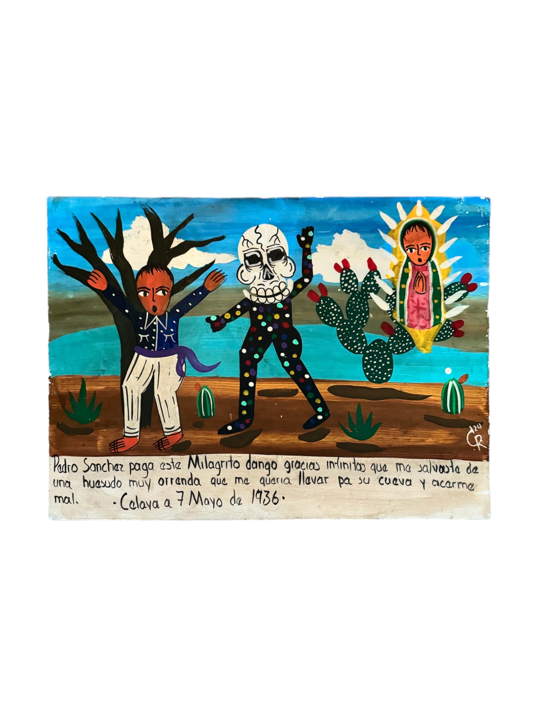 wall art
tin
skeleton
religious
Mexico
Mexican artist
Mexican
folk art
exvoto
devotional art
Contemporary
Colorful
Art
acrylic painting
Christopher Rodriguez Contreras
Christopher Rodriguez Contreras art
Christopher Rodriguez Contreras mexican folk art
Christopher Rodriguez Contreras artist
religious art
exvoto austin
20th-century Mexican artists