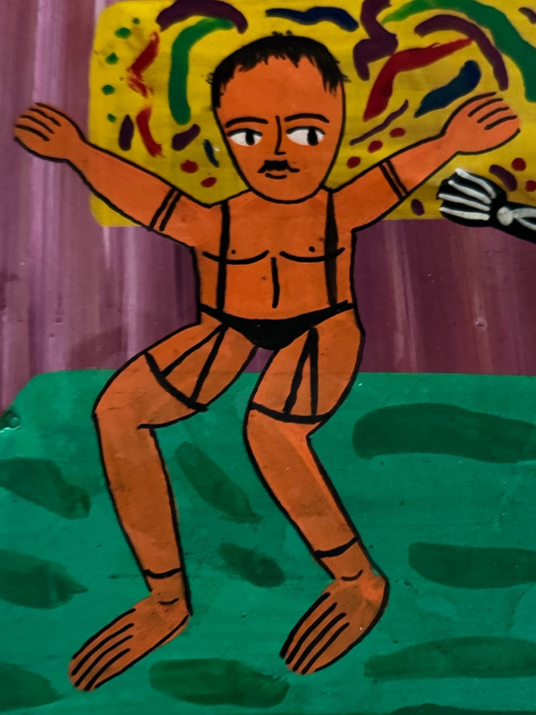 wall art
skeleton
religious
Mexico
Mexican artist
Mexican
folk art
exvoto
devotional art
Contemporary
Colorful
color
calavera
Art for All
Art
acrylic painting
Christopher Rodriguez Contreras
Christopher Rodriguez Contreras art
Christopher Rodriguez Contreras mexican folk art
Christopher Rodriguez Contreras artist
skeleton art
religious art