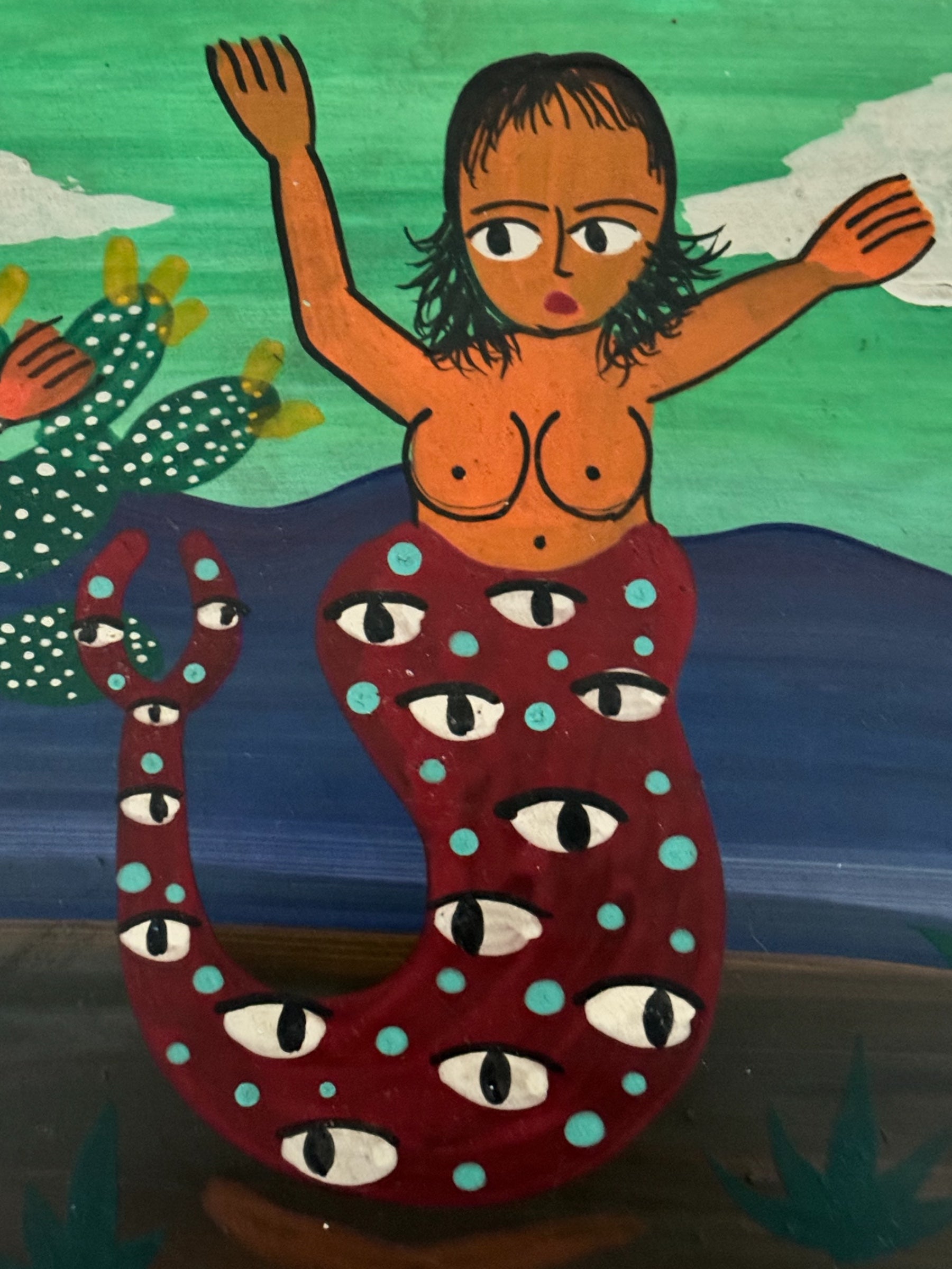 wall art
religious
Mexico
Mexican artist
Mexican
mermaid
folk art
eyes
exvoto
devotional art
Contemporary
Colorful
Art
acrylic painting
Christopher Rodriguez Contreras
Christopher Rodriguez Contreras art
Christopher Rodriguez Contreras mexican folk art
Christopher Rodriguez Contreras artist
religious art
exvoto austin
art under 1000