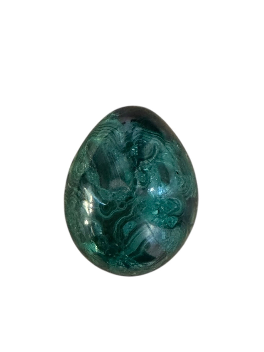 Malachite
Egg
Stone
Mineral
Polished
Green
Banded
Unique
Small
Petite
Specimen
Crystal
Smooth
Swirling
Patterns
Malachite specimen
Mineral inclusion
Banded patterns
Natural textures
Polished stone
Collector's item
Unique find
Rare specimen
Green hues
Mineral matrix