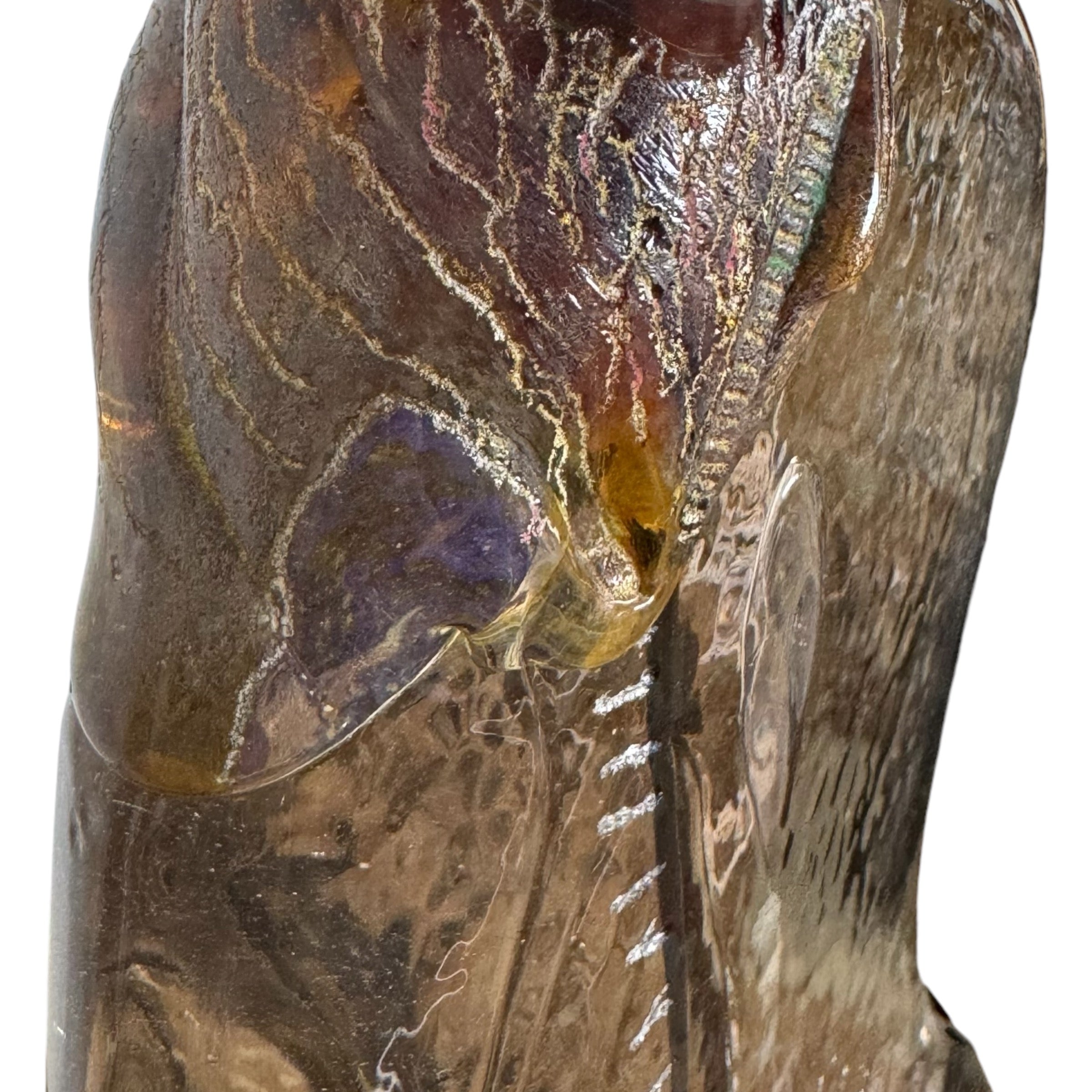 Sculpture
sculptural
organic
New Orleans
Louisiana
hand formed
Glass
Gene Koss
etched
Art
1990s
b.1947
"Ridge Climb" by Gene Koss
"Ridge Climb" scuplture
Gene Koss glass sculpture
organic glass sculpture
Incised with signature and date
American glass art
glass sculpture