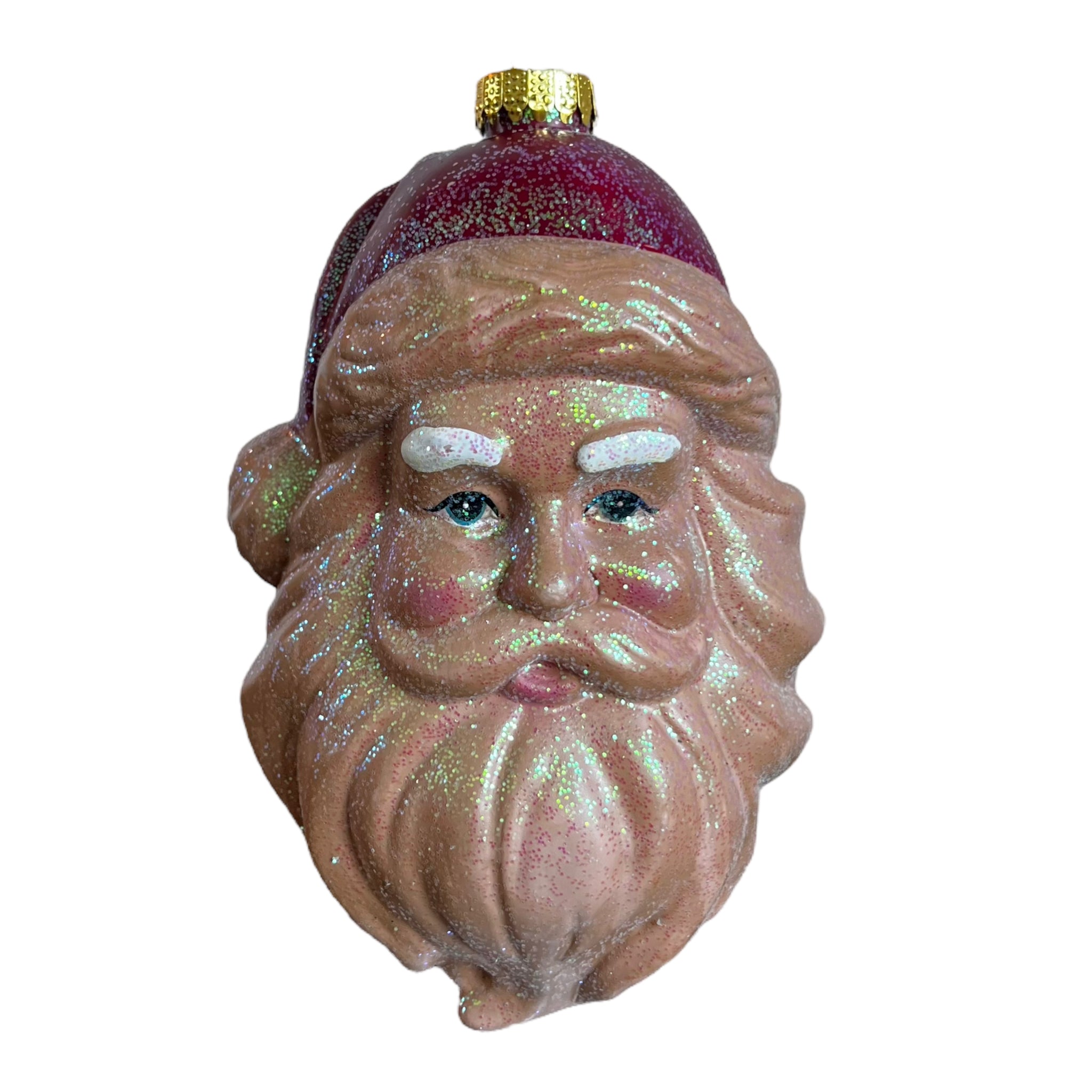 Vintage
st nick
santa claus
Santa
sale
Red
ornaments
holiday
glitter
Festive
entertaining
decorative
Decor
christmas
80s
1980s
Table Top
Figure
head
face
religious