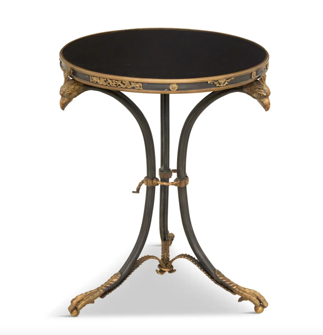 vintage table austin
vintage table
Table
small table
Side table
Restored Neoclassical Gueridon Table
Occasional table
Neoclassical Gueridon Table
Neoclassical
marble
Gueridon Table
Gueridon
Gilt
Exquisitely Restored Neoclassical Gueridon Table
Entry table
eagles
claw feet
Bronze
Black
accent table
20th Century
