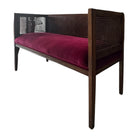 Vintage
velvet
upholstered
settee
reed
mid century modern
Mid century
cane
BURGANDY
bench
banquette
Mid-Century Cane Settee
cane settee
mid century settee
mcm settee
mcm bench
velvet bench
velvet settee
burgandy velvet bench
entryway
entryway bench
cane bench