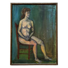 woman
Watercolor on board.
Watercolor
wall art austin
Painting
nudes
nude woman painting austin
nude woman
nude figure seated on a chair
nude figure painting
modern figurative art
modern art
in the buff
female nude in chair
female
expressionism
earth tones
art under 1000
Art
"Eula Taylor" written on verso
"Eula Taylor"