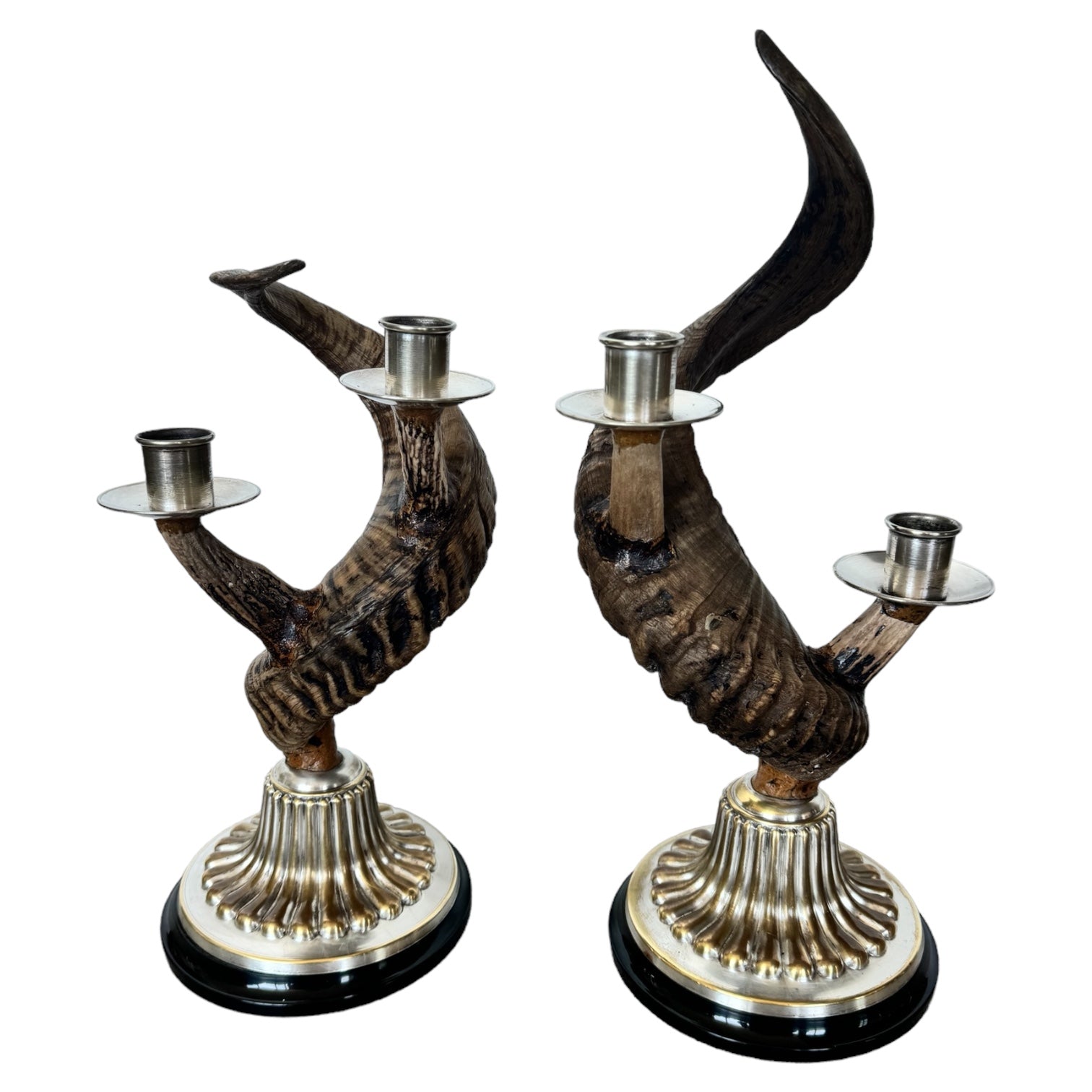 Vintage
tabletop
Table Top
ram horns
Mid century
Metal
J Anthony Redmile
Horns
hand crafted
faux horn
candlesticks
candleholder
candelabra
Bronze
Brass
Ram Horn Candlesticks in the manner of J. Anthony Redmile
ram horns austin
Faux Ram Horn Candlesticks
animal art austin
eclectic
gift idea
gift guide