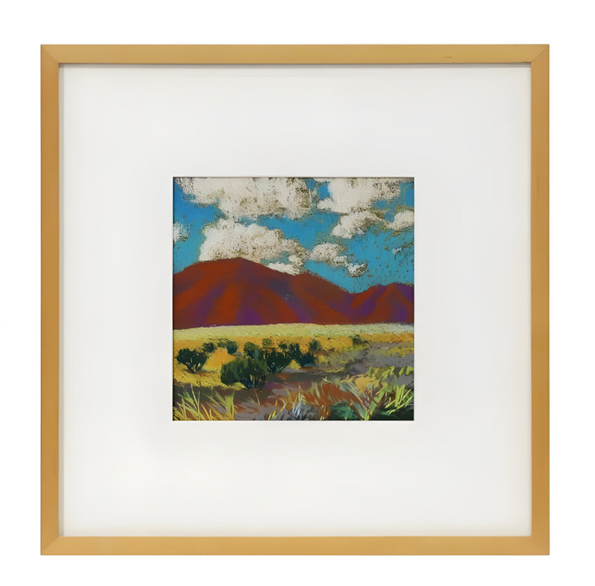 Will Klemm
Pastel Red Mountains by Will Klemm b.1957
wall art
Texas artist
Texas
Pastel
original art
Home
framed
Colorful
Art
1990s
Landscape
mountain
Red
Clouds
gold frame
pastellist
nature
pastel painting
Painting