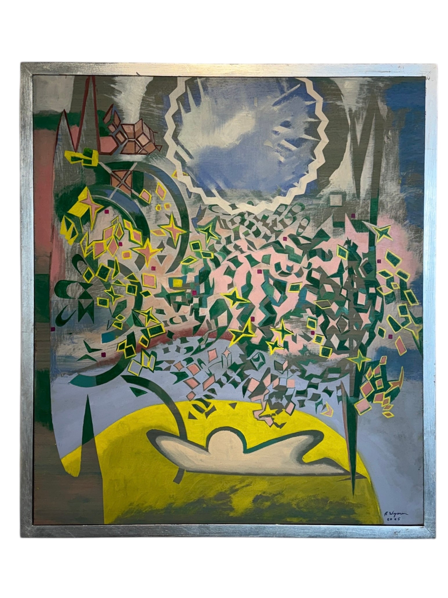 "Pastel World I" Oil painting by Robert Wymer