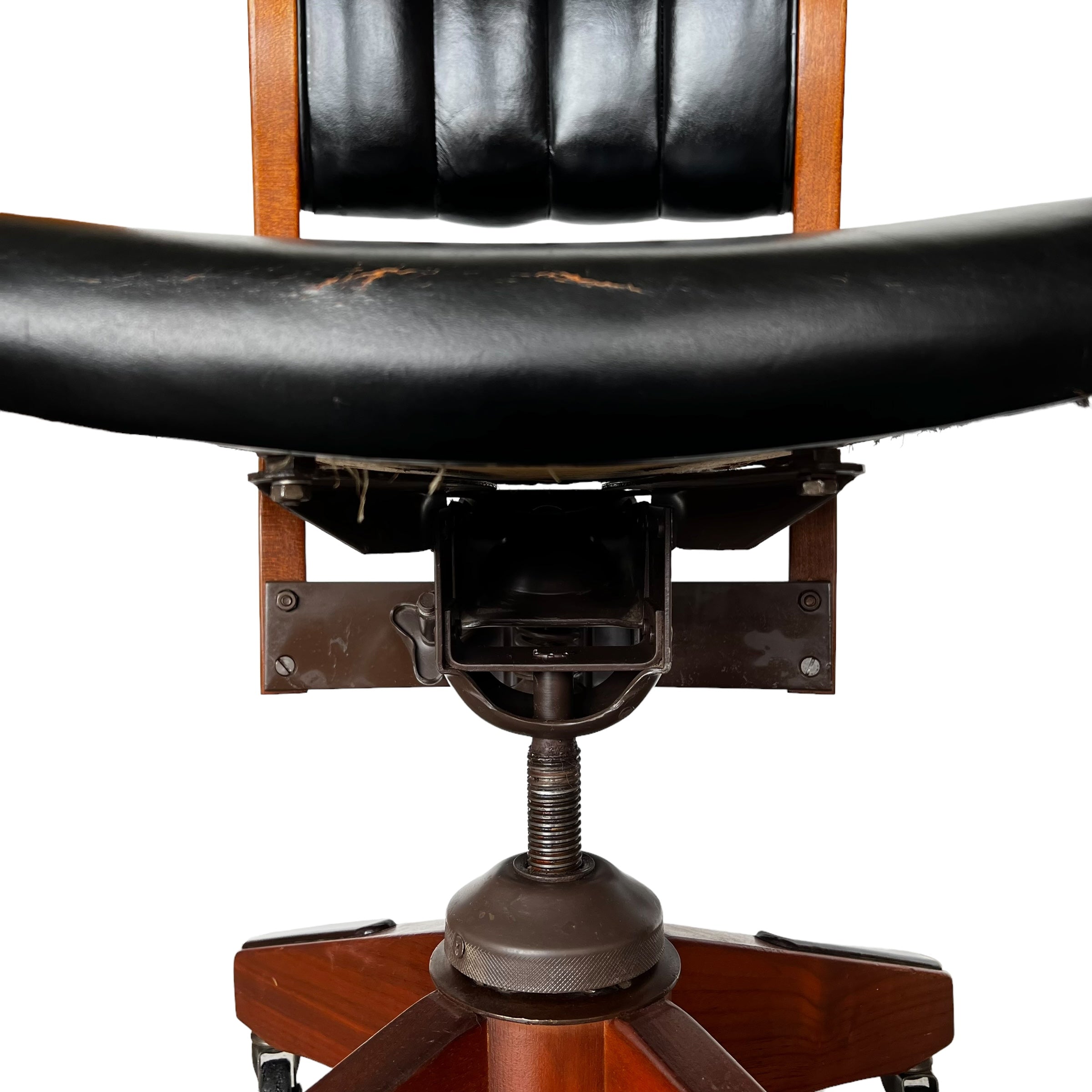 wood
Office chair
leather
Home
Gunlocke
Chair
Black
50s
chairs
swivel chair
desk chair
rolling chair
black leather
Mid century
