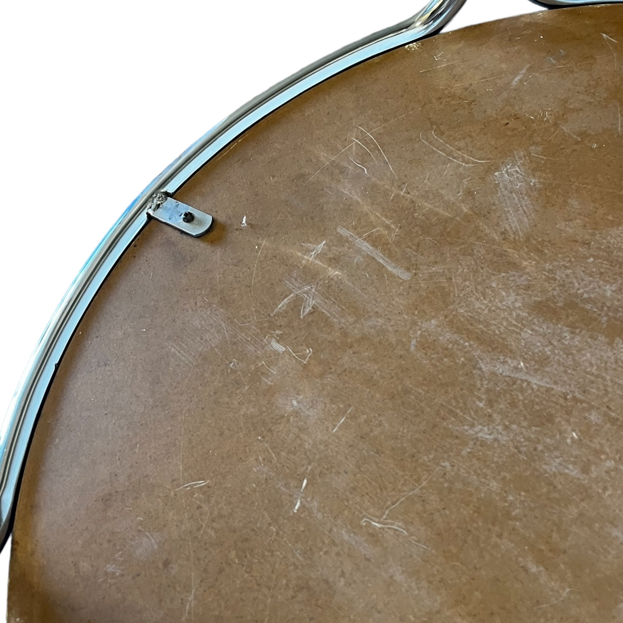 Vintage
UK
tortoise
tea table
Table
Side table
Occasional table
mandala
Entry table
Coffee table
Chrome
1970s
leather-like tortoise shell design
mandala design
geometric
geometric design
patterned table top
groovy
chrome table
chrome table austin