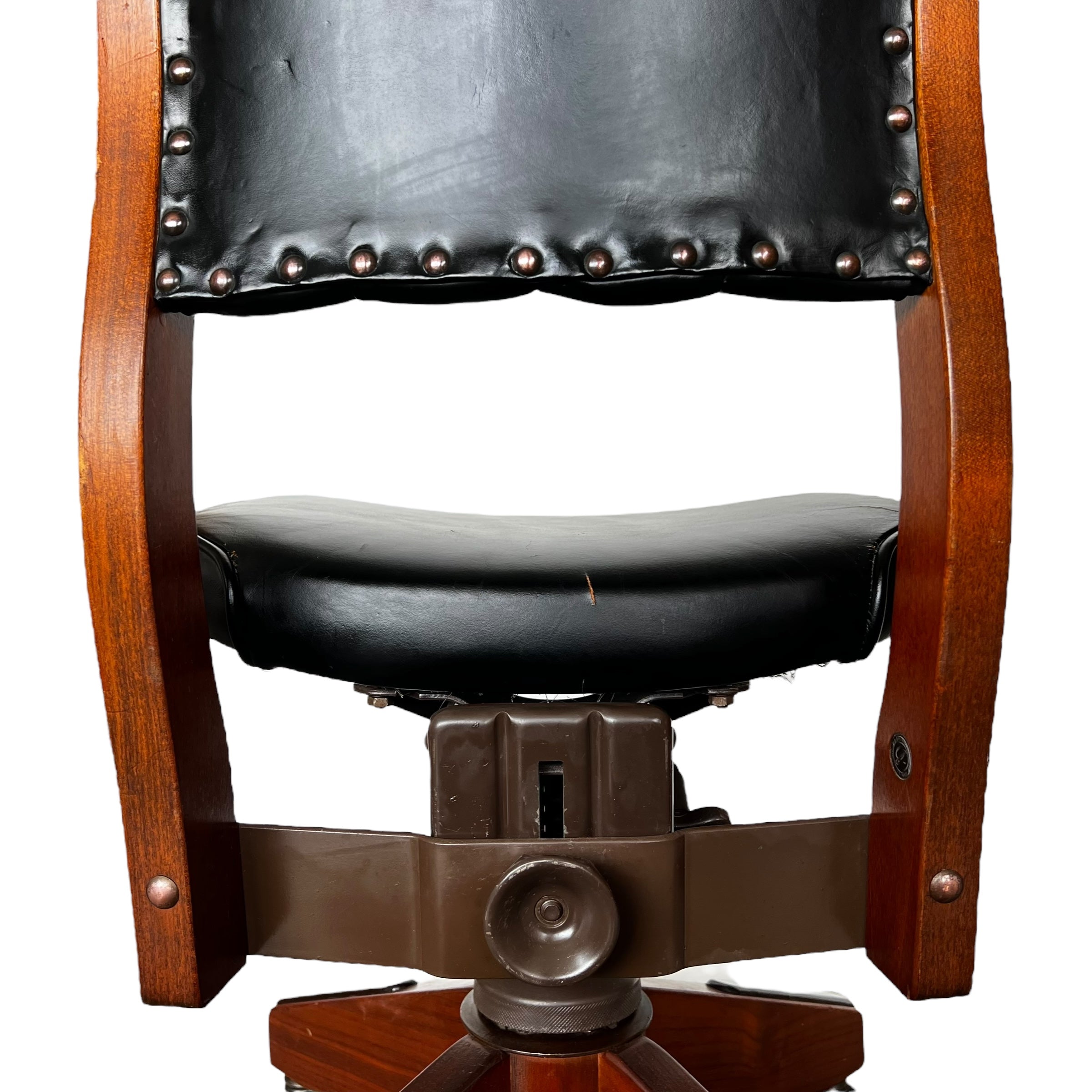 wood
Office chair
leather
Home
Gunlocke
Chair
Black
50s
chairs
swivel chair
desk chair
rolling chair
black leather
Mid century