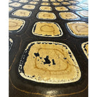 Vintage
UK
tortoise
tea table
Table
Side table
Occasional table
mandala
Entry table
Coffee table
Chrome
1970s
leather-like tortoise shell design
mandala design
geometric
geometric design
patterned table top
groovy
chrome table
chrome table austin