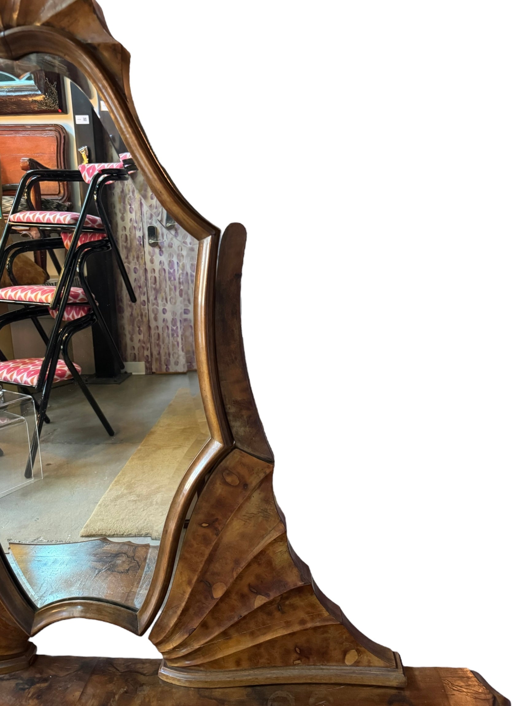 wood
Walnut
Vanity
Mobilificio Bertero
Mirror
italian
Home
dressing table
console
burl wood
bedroom
Art Deco
1940s
1930s
Italian Art Deco Vanity attributed to Mobilificio Bertero
Italian Art Deco Vanity
Art Deco Vanity
vintage vanity
vintage italian vanity