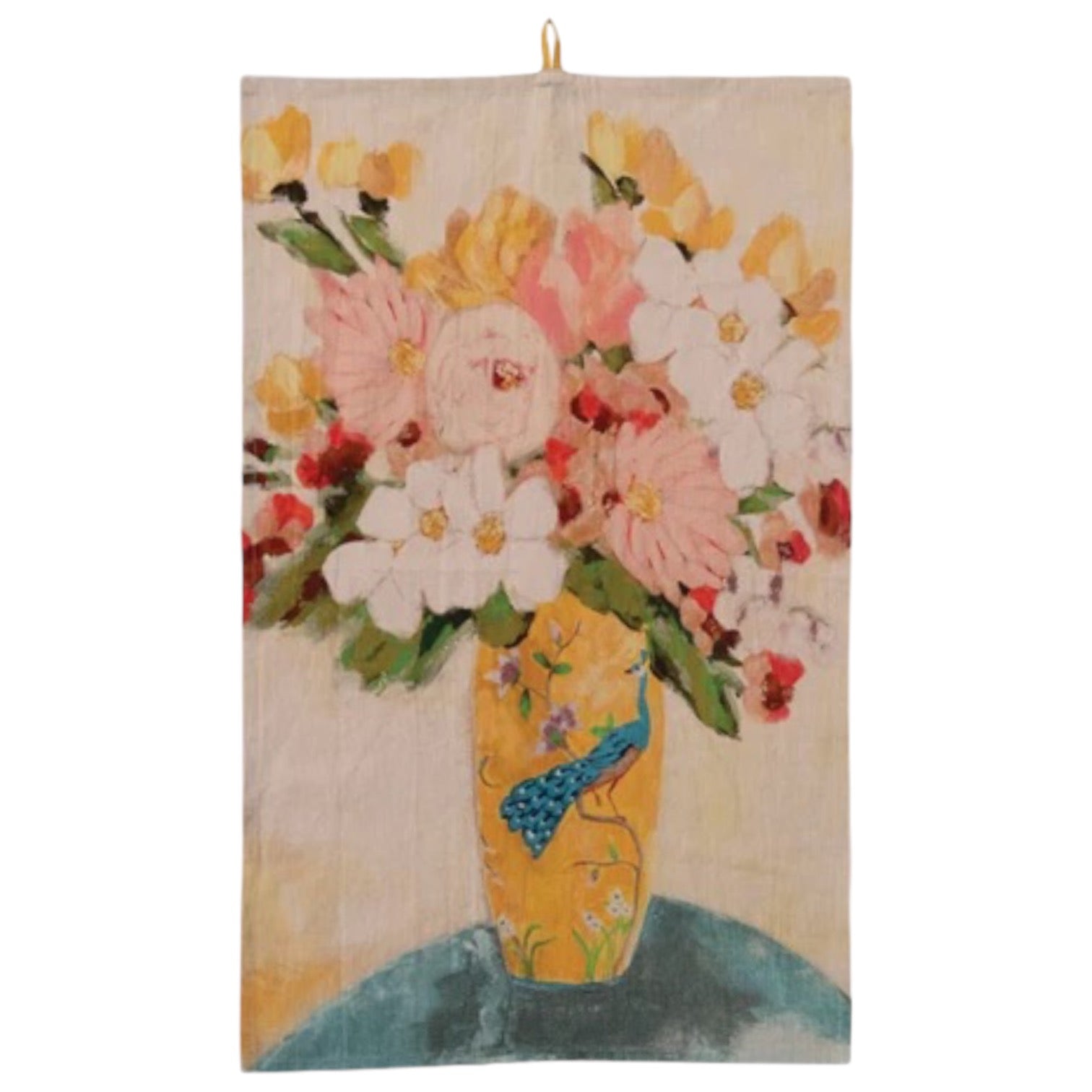 towel
Yellow Vase Tea Towel with Flowers
tabletop
napkins
linens
Home
Hand towel
gift idea
flowers
entertaining
dining essentials
Colorful
Cotton
cloth napkins
India
Yellow