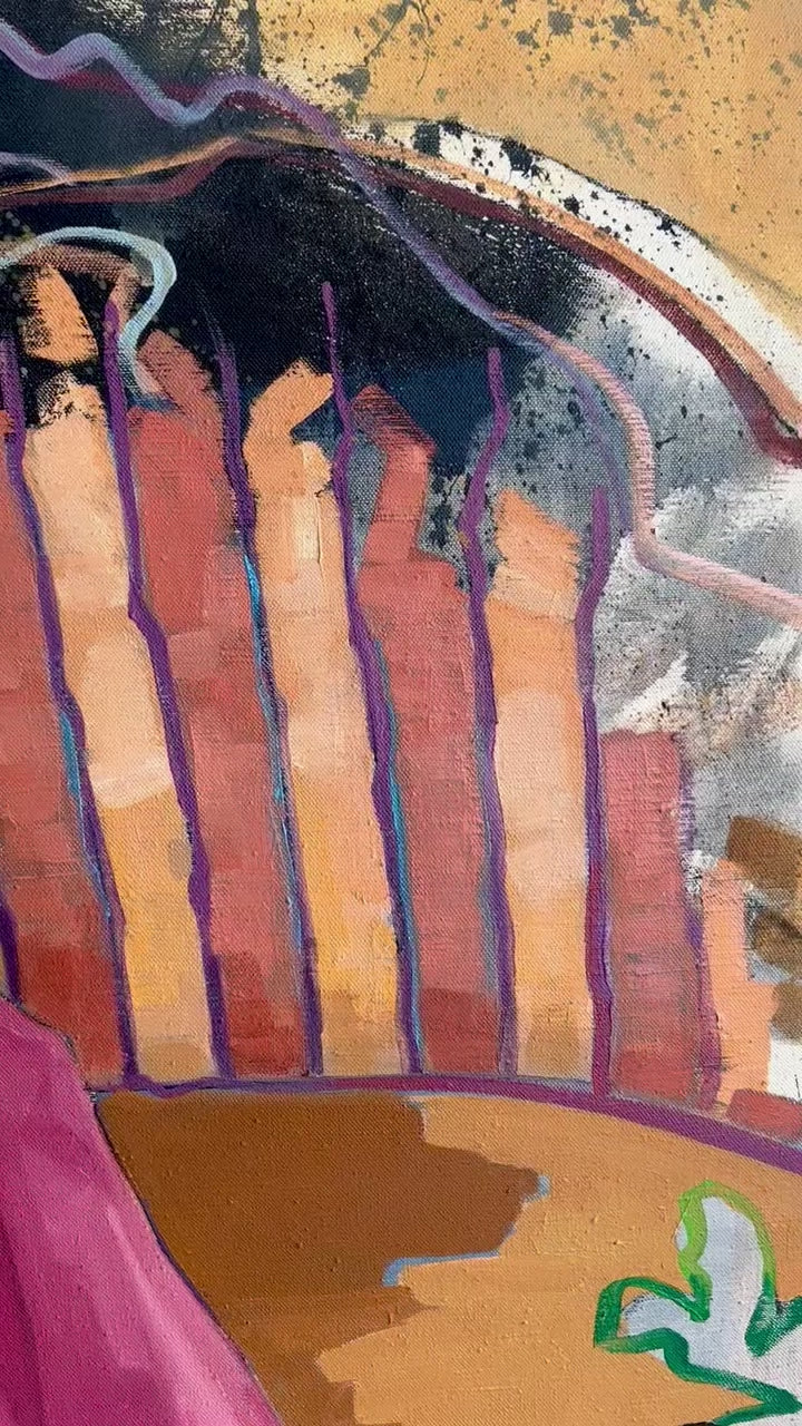 woman
wall art
pink
Painting
original art
original
Oil painting
John Dawson
Home
figurative
Faces
face
Colorful
american
1980s