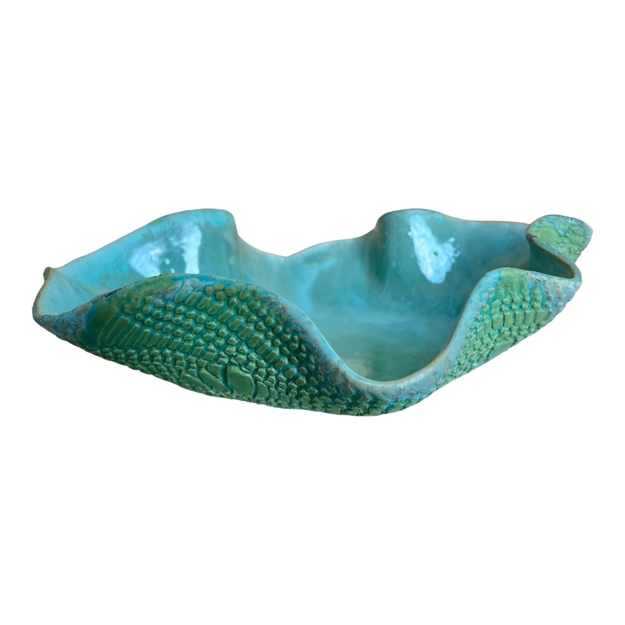 textured
textural
Table Top
Spooky
Rick Van Dyke
Pottery
Local artist
Local
Home
entertaining
Colorful
Ceramic
bowl
blue and green
Art for All