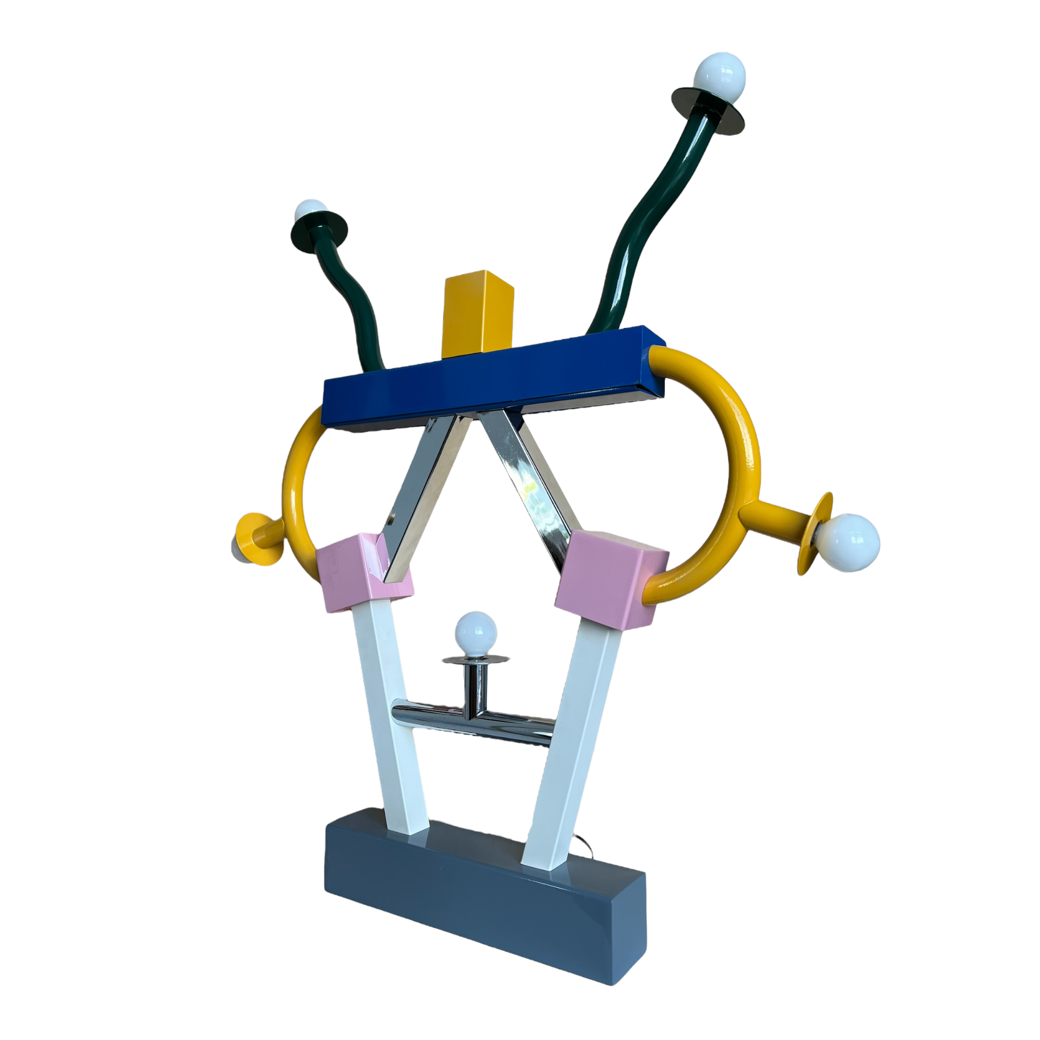 whimsical
Table lamp
post modern
Memphis Milano
Lighting
Lamp
Home
Ettore Sottsass
Colorful
Ashoka
1980s