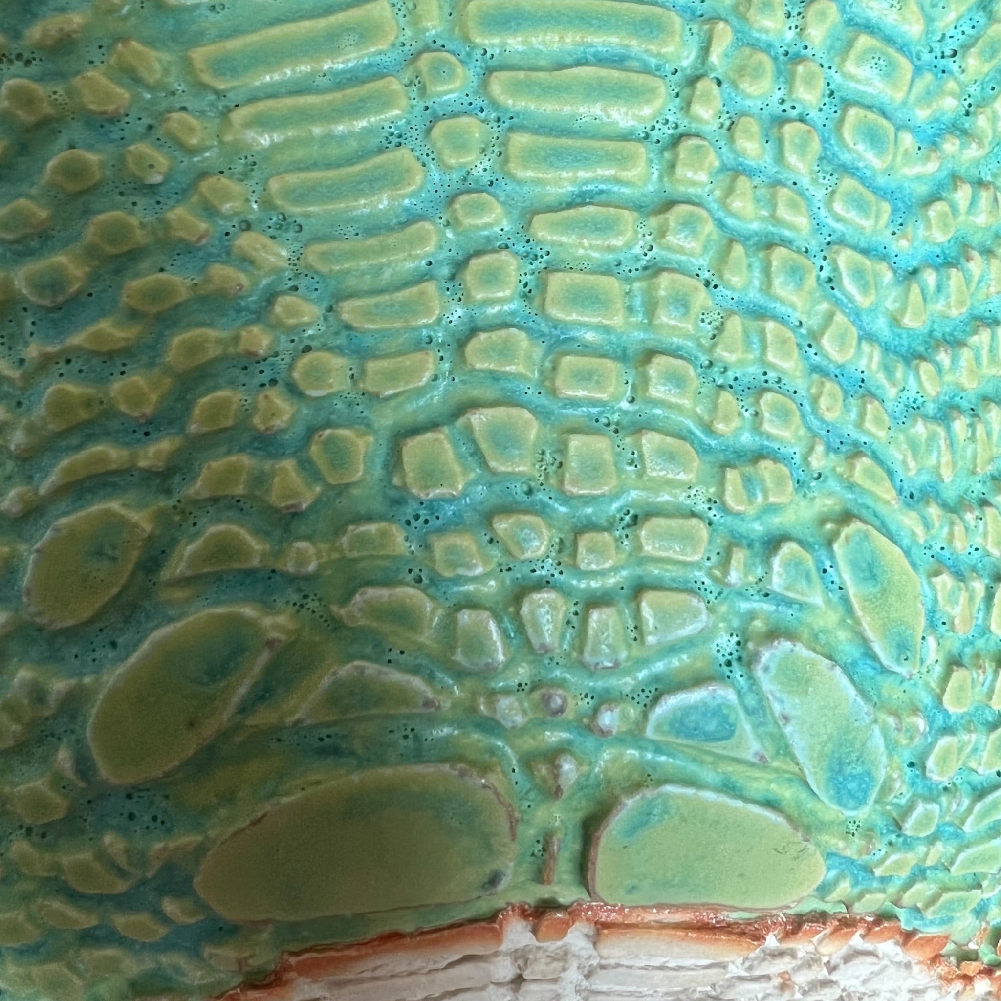 textured
textural
Table Top
Spooky
Rick Van Dyke
Pottery
Local artist
Local
Home
entertaining
Colorful
Ceramic
bowl
blue and green
Art for All