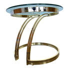 Vintage
Table
small table
Side table
Milo Baughman
metallic
Metal
Home
Hollywood regency
Gold
Glass
Furniture
end table
Brass
accent table