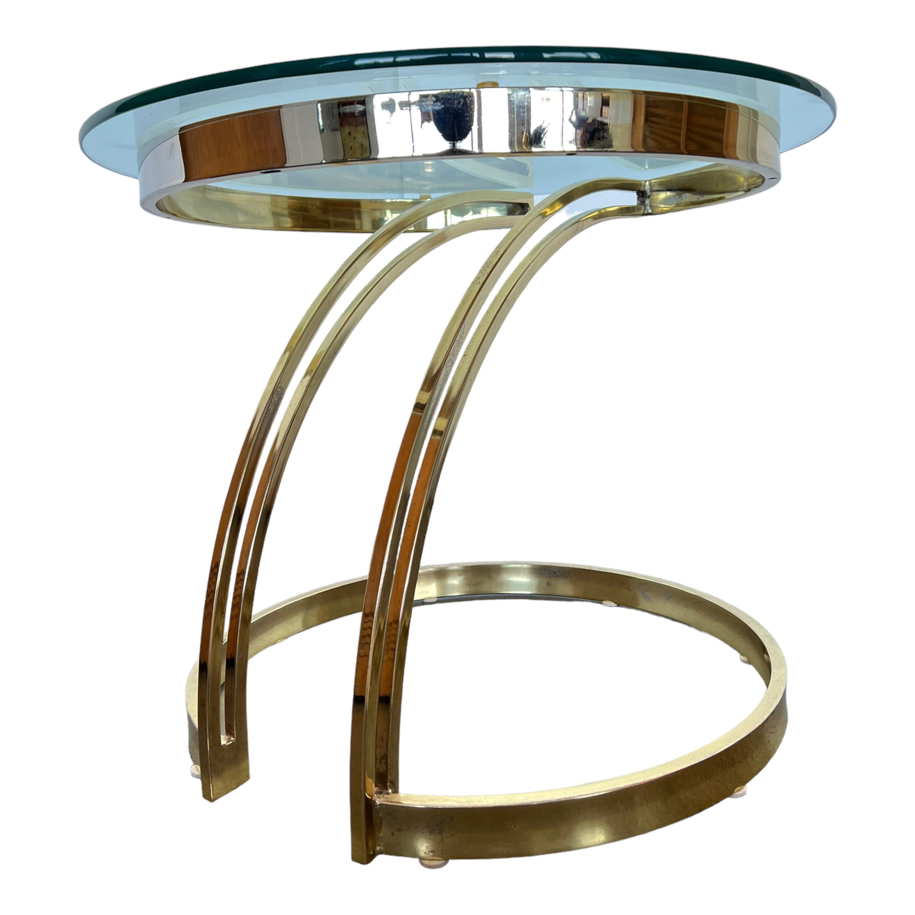 Vintage
Table
small table
Side table
Milo Baughman
metallic
Metal
Home
Hollywood regency
Gold
Glass
Furniture
end table
Brass
accent table