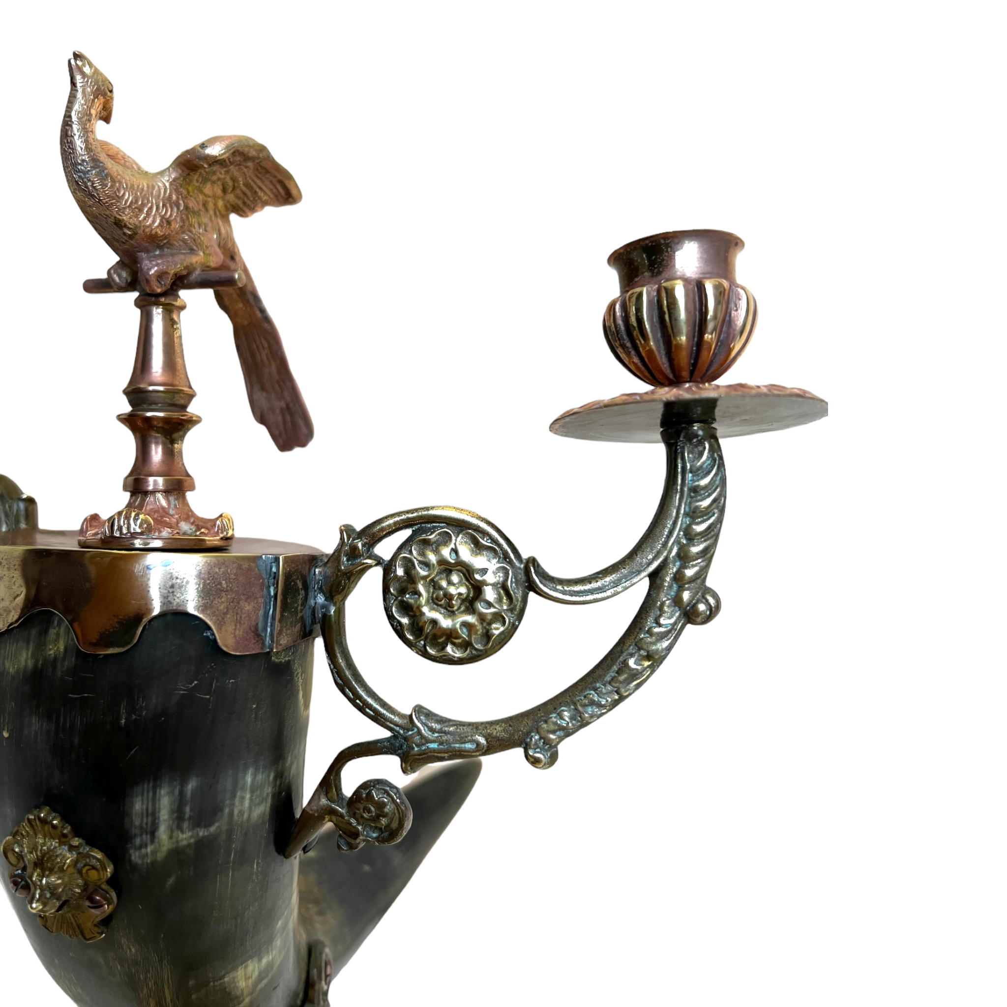 Vintage
tabletop
Table Top
Spooky
rio
Mexico
metallic
Metal
living room
Home
Gold
French
dining
Copper
candleholder
candelabra
Bronze
birds
art under 1000
Animals
France