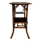 tiger bamboo
tea table
Table
Side table
lacquer
Jappaning
Japanning
end table
Britain
bamboo
antique
19th century
small table
accent table
painted