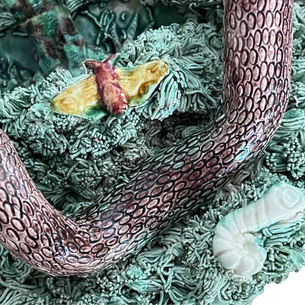 wall art
Spooky
Snakes
Sculpture
portugal
nature
lizards
José Alves Cunha
Home
Green
Frog
Decor
Colorful
Art for All
Art
Animals
Palissy Ware
art under 1000
Ceramic
19th century
textural
textured
Texture
snail
moth