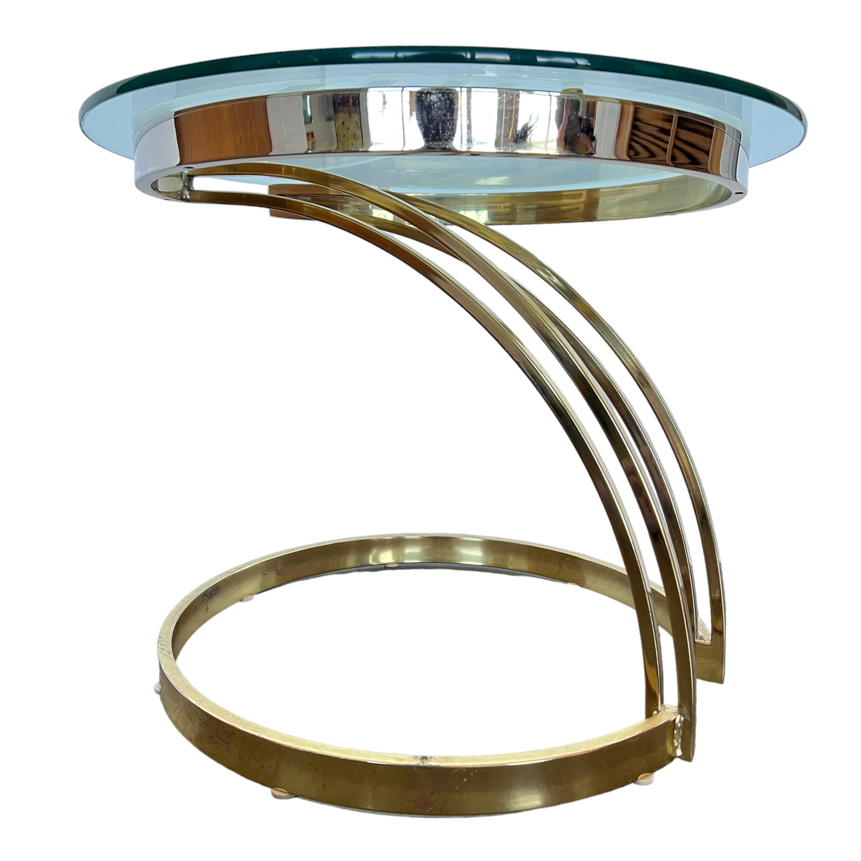 Vintage
Table
small table
Side table
Milo Baughman
metallic
Metal
Home
Hollywood regency
Gold
Glass
Furniture
end table
Brass
accent table