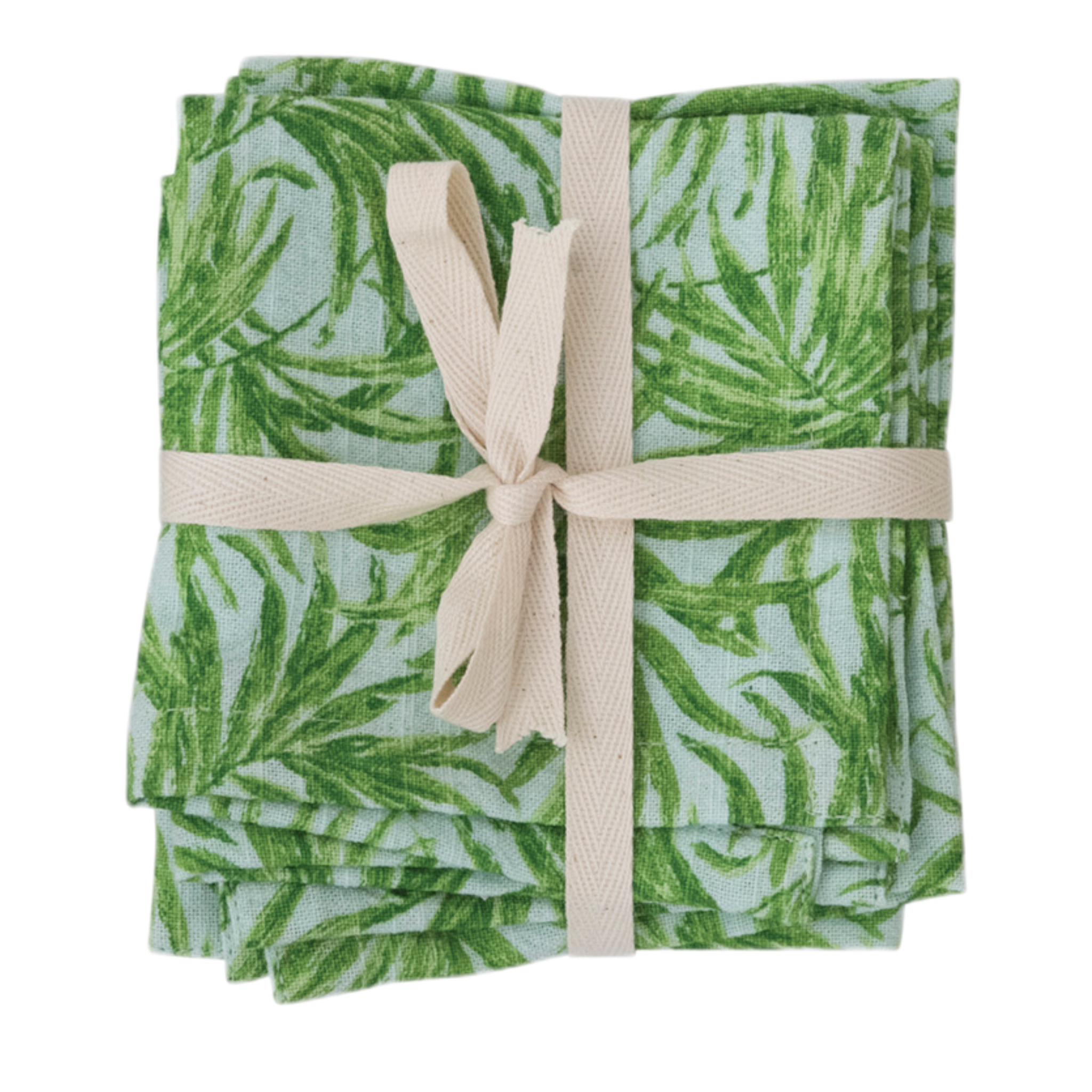 towel
tabletop
table top
napkins
linens
Home
gift idea
flowers
entertaining
Colorful
Hand towel
cloth napkins
Cotton
palm leaf
Green
Kitchen
tableware
not used