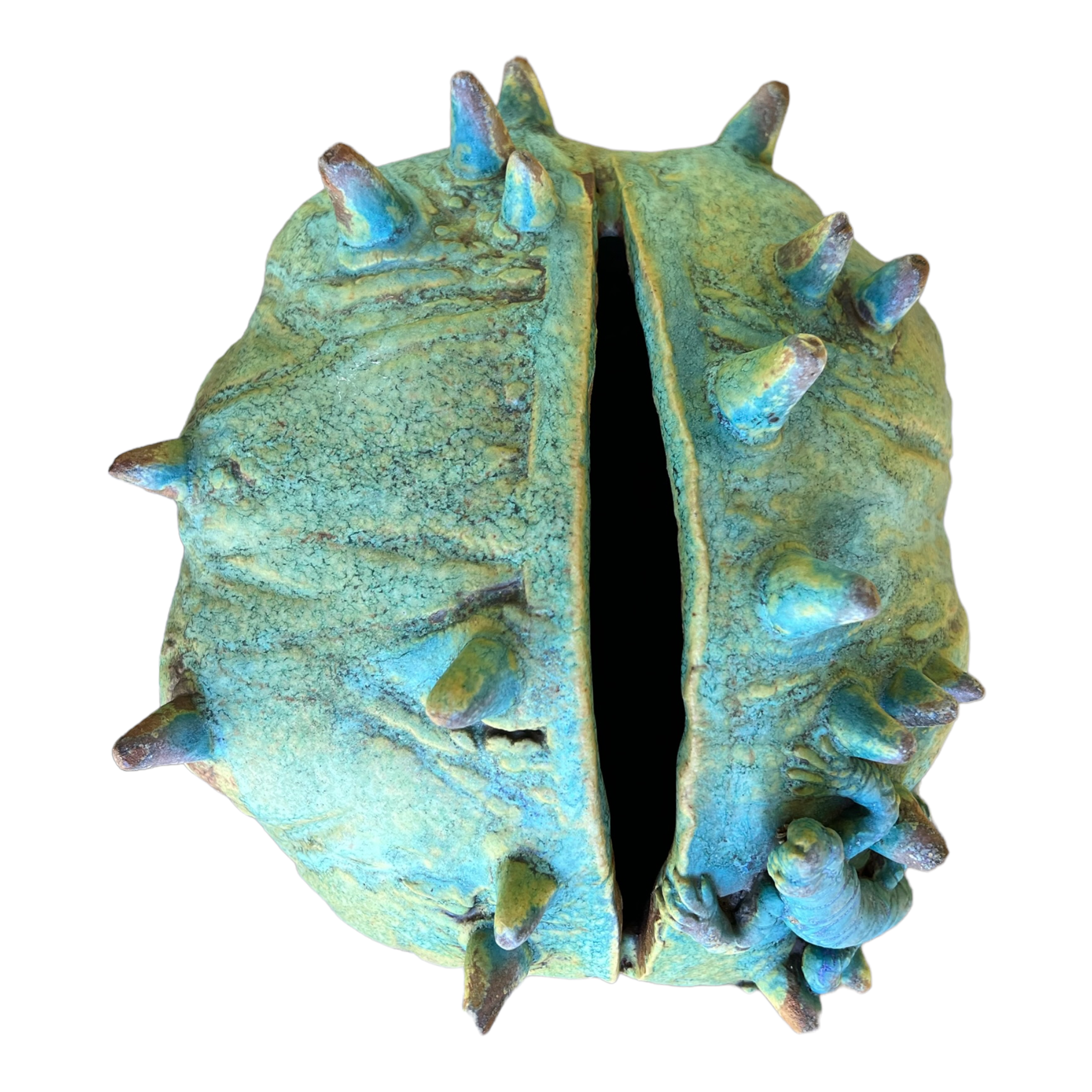 Spooky
Sculpture
Rick Van Dyke
Pottery
Local artist
Local
lizards
Home
entertaining
Colorful
Ceramic
blue and green
austin artist
Art for All
Art
art under 1000
textured
outdoor