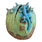 Spooky
Sculpture
Rick Van Dyke
Pottery
Local artist
Local
lizards
Home
entertaining
Colorful
Ceramic
blue and green
austin artist
Art for All
Art
art under 1000
textured
outdoor
