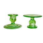 Table Top
Postmodern
living room
Home
green
Glass
gift idea
dining room
Colorful
candleholder
uranium glass
retro
neon glass