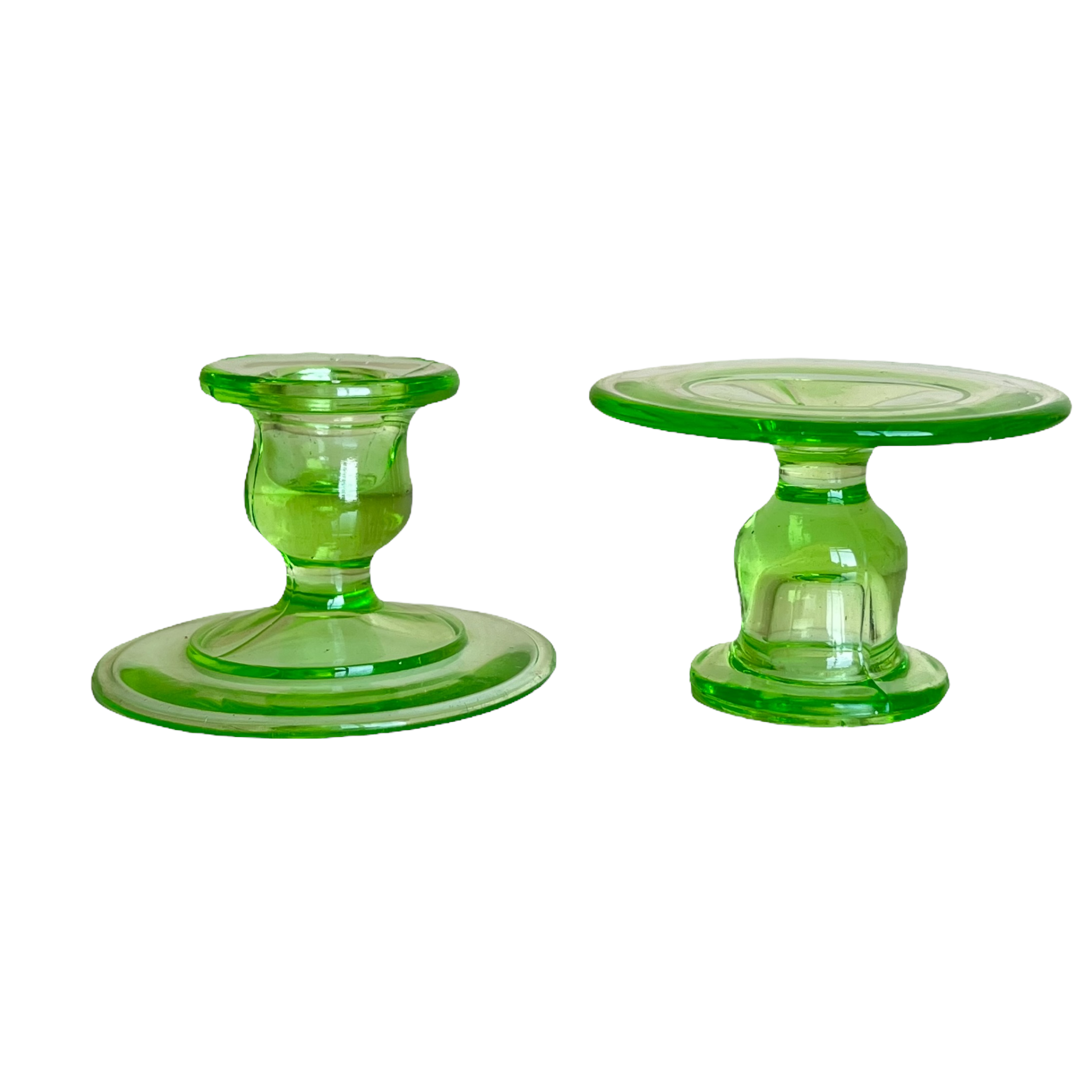 Table Top
Postmodern
living room
Home
green
Glass
gift idea
dining room
Colorful
candleholder
uranium glass
retro
neon glass