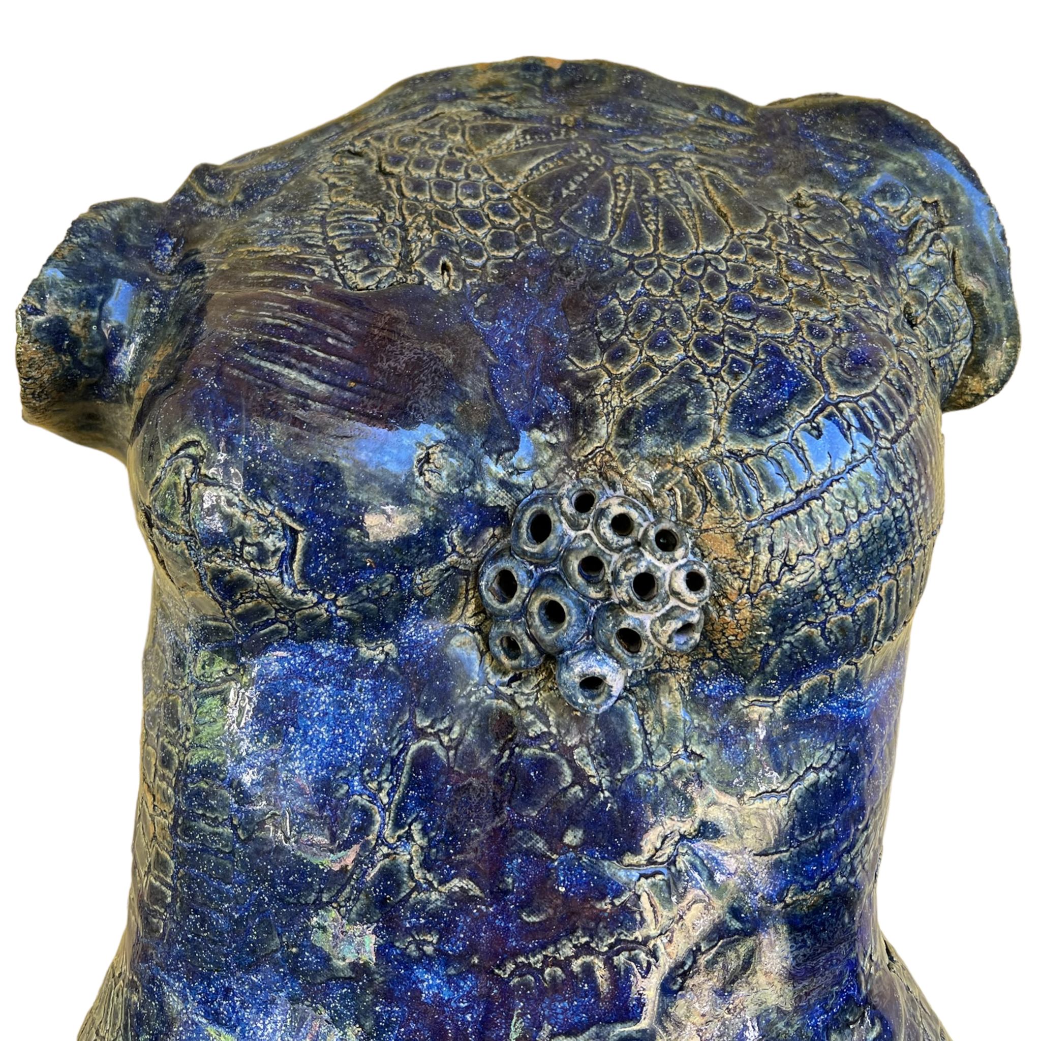 torso
Texas artist
Spooky
Sculpture
Rick Van Dyke
Pottery
Local artist
Local
Home
Figure
female
entertaining
Contemporary
Colorful
Ceramic
bust
Blue
austin artist
Art
textural