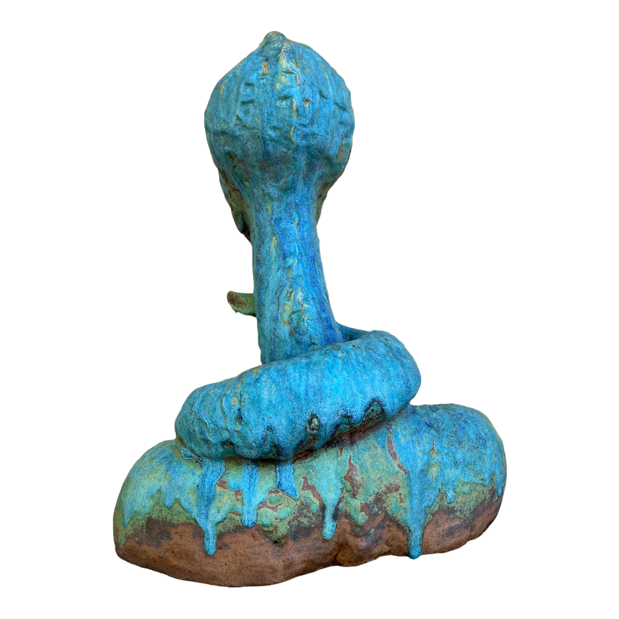 Table Top
The Charmer Sculpture by Rick Van Dyke
Sculpture by Rick Van Dyke
The Charmer Sculpture by Rick Van Dyke austin 
Austin ceramics
Austin pottery
Rick Van Dyke Austin
Spooky
Sculpture
sculptural
Rick Van Dyke
Pottery
Local artist
Local
Home
entertaining
Colorful
Ceramic
blue and green
austin artist
Texas artist
Contemporary
face